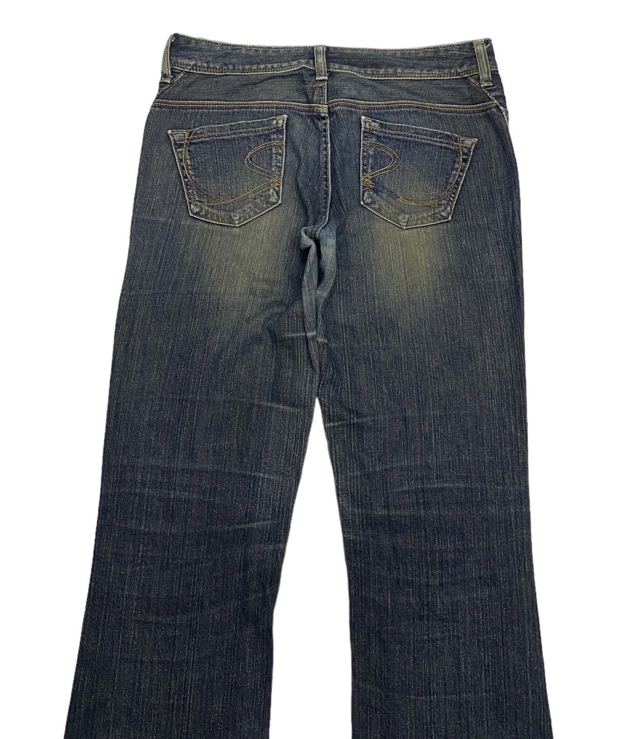Hysteric Glamour JAPANESE AVANT GARDE STYLE DENIM FLARE JEANS GEORGIA LOVE Size US 31 - 4 Thumbnail