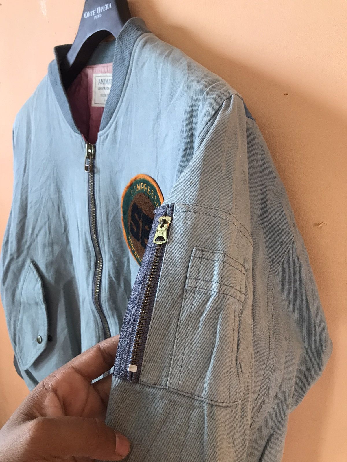 Designer × Japanese Brand × Vintage ‼️VTG ANIMATED SHAPERON.co.ltd bomber jacket‼️ Size US M / EU 48-50 / 2 - 6 Thumbnail