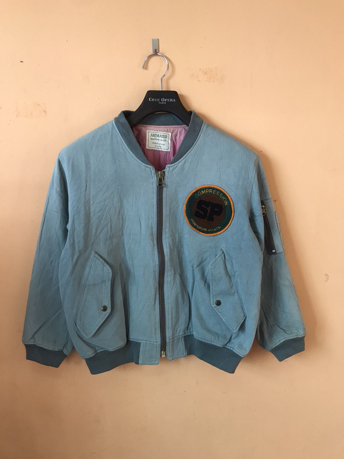Designer × Japanese Brand × Vintage ‼️VTG ANIMATED SHAPERON.co.ltd bomber jacket‼️ Size US M / EU 48-50 / 2 - 1 Thumbnail