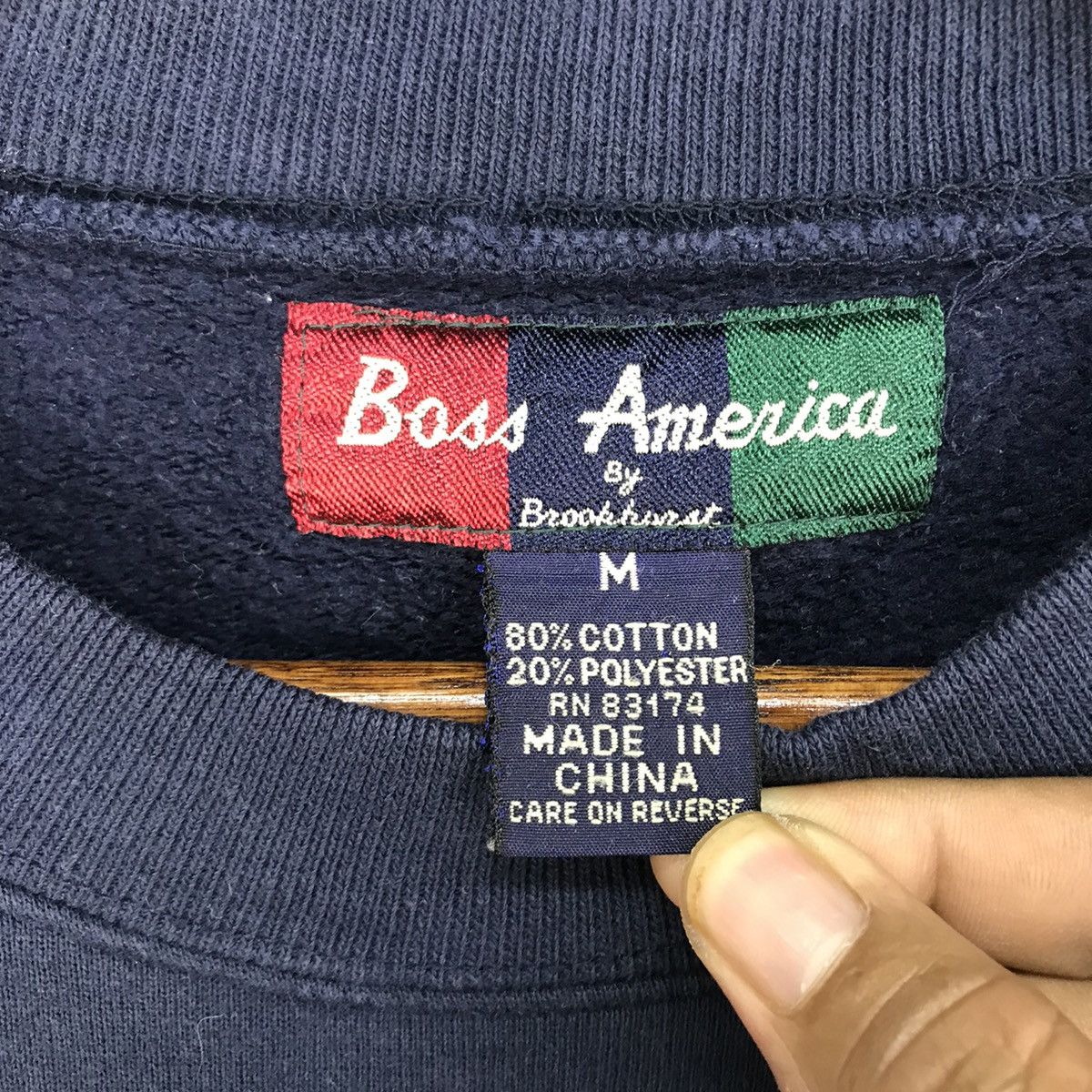 Vintage Vintage Boss America USA Sweatshirt Size US M / EU 48-50 / 2 - 4 Thumbnail