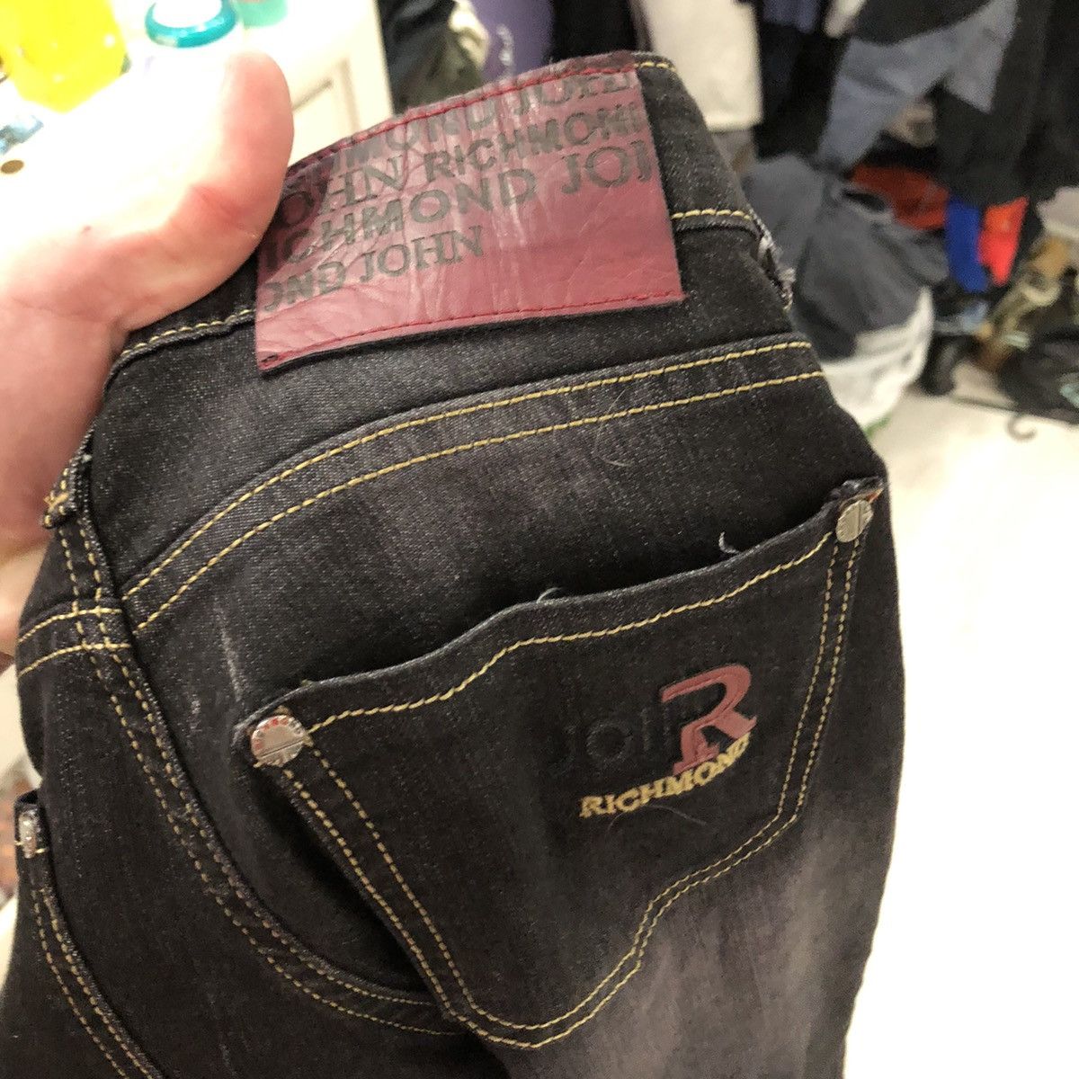 John Richmond John Richmond Denim Jeans Bootcut Size US 28 / EU 44 - 9 Thumbnail