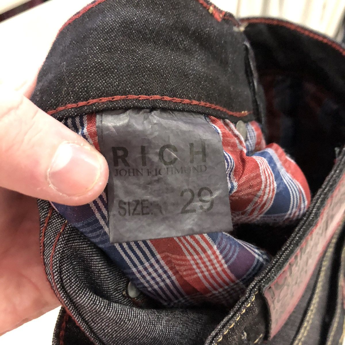 John Richmond John Richmond Denim Jeans Bootcut Size US 28 / EU 44 - 7 Thumbnail