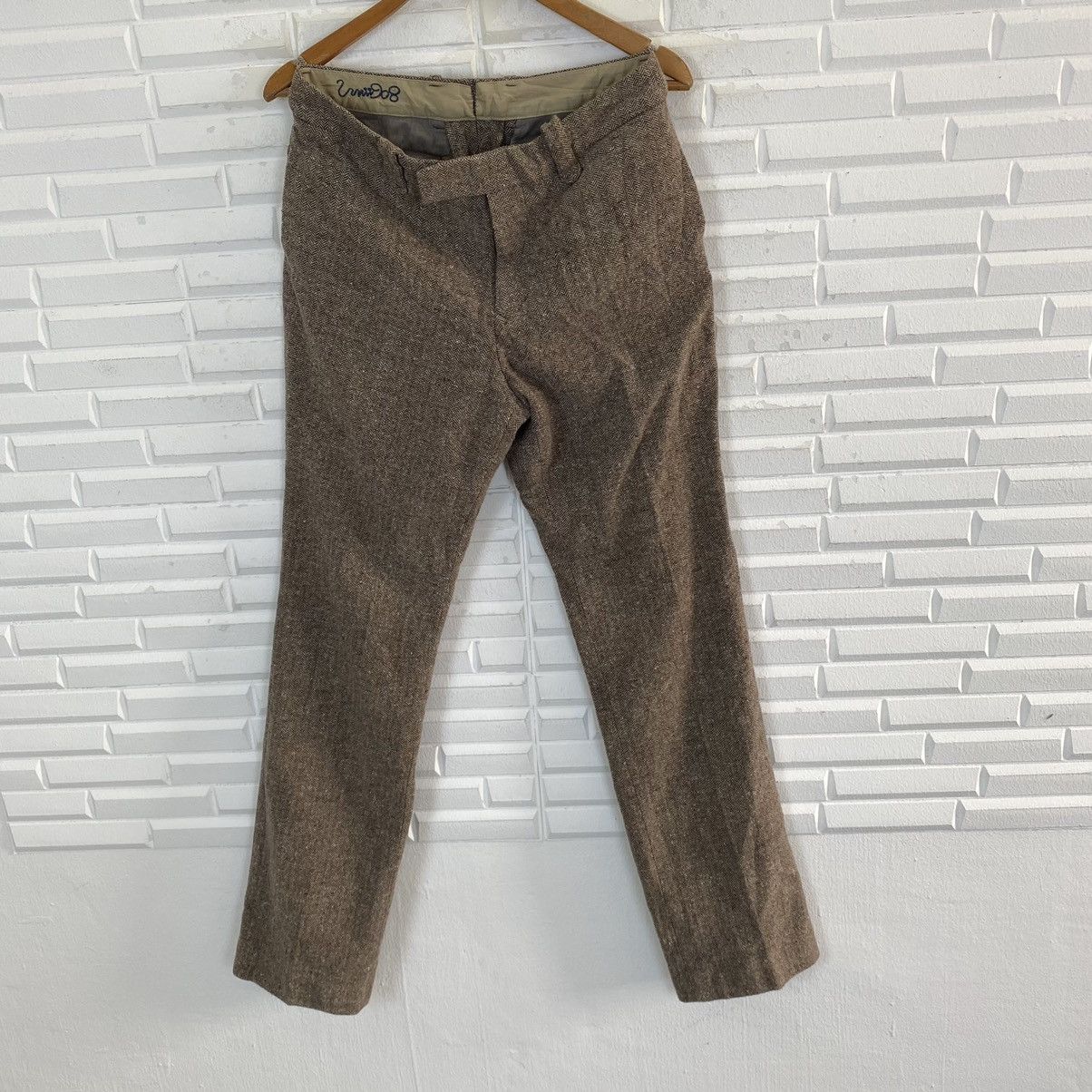 45rpm × Japanese Brand NICE DESIGN 45RPM WOOL CASUAL PANT Size US 32 / EU 48 - 4 Thumbnail