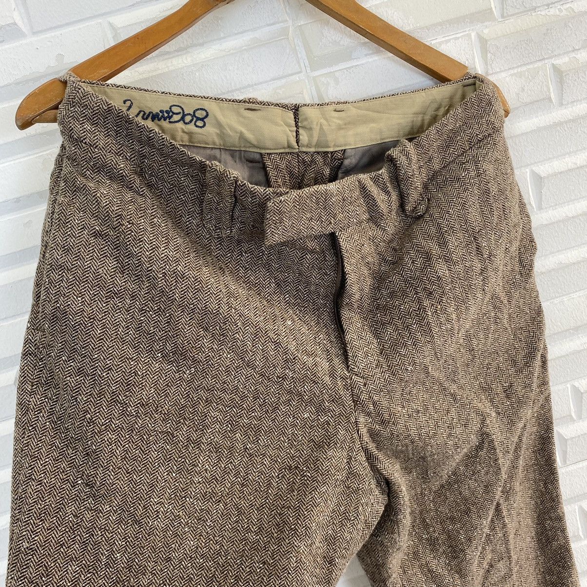 45rpm × Japanese Brand NICE DESIGN 45RPM WOOL CASUAL PANT Size US 32 / EU 48 - 6 Thumbnail