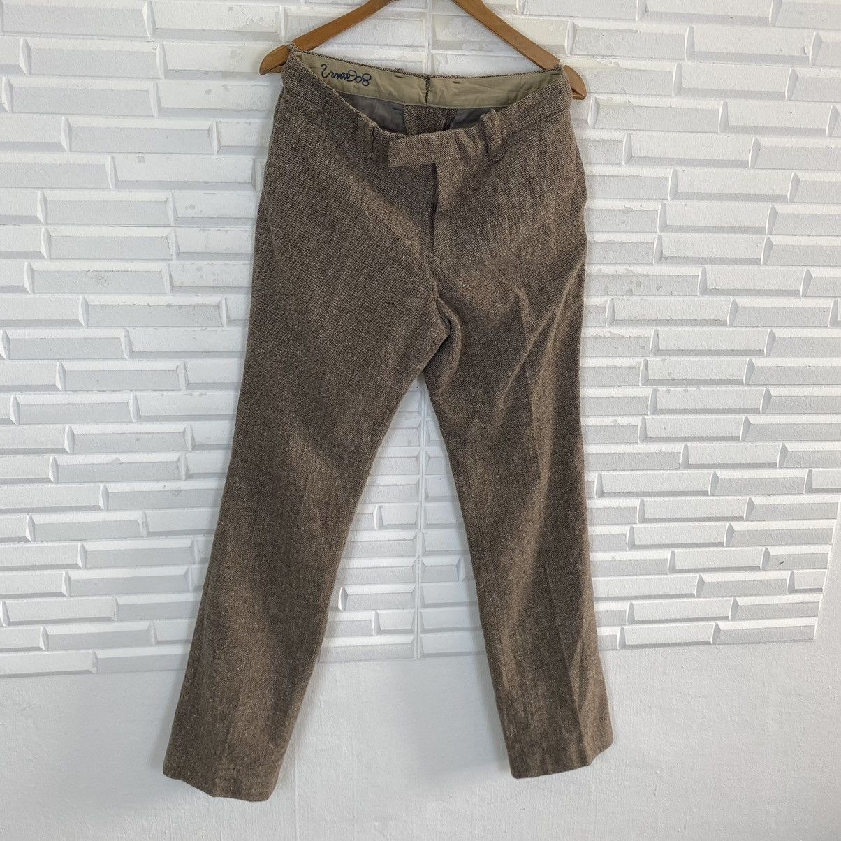 45rpm × Japanese Brand NICE DESIGN 45RPM WOOL CASUAL PANT Size US 32 / EU 48 - 3 Thumbnail