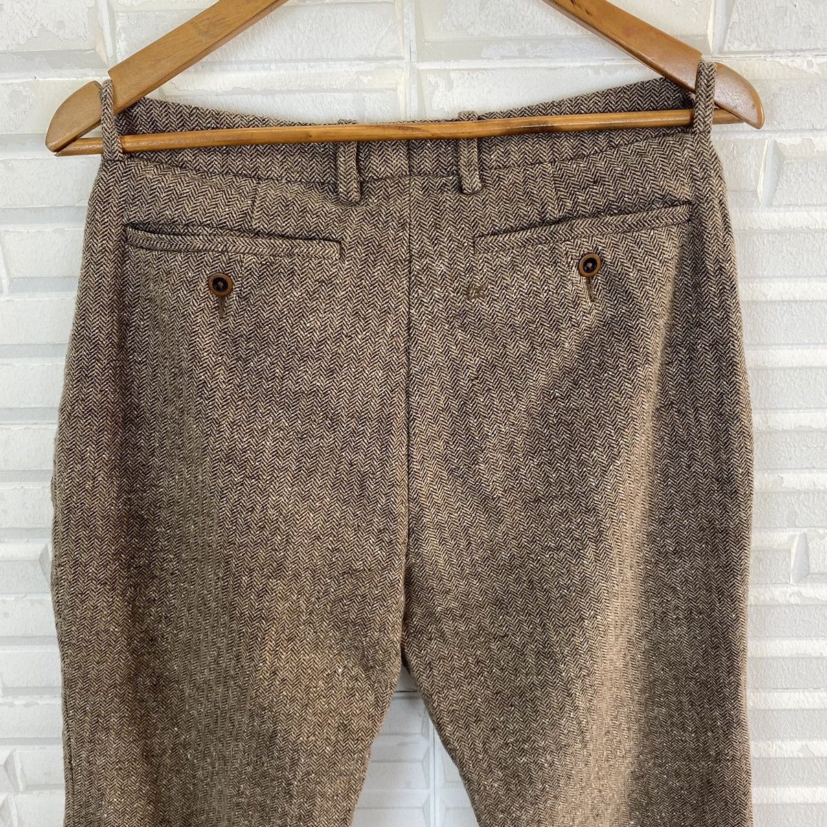 45rpm × Japanese Brand NICE DESIGN 45RPM WOOL CASUAL PANT Size US 32 / EU 48 - 9 Thumbnail