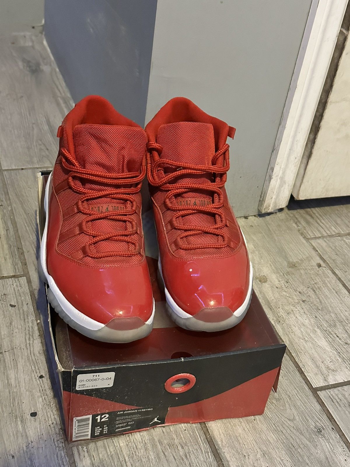 Jordan Brand Air Jordan 11 retro Win Like 96 Size US 12 / EU 45 - 5 Thumbnail