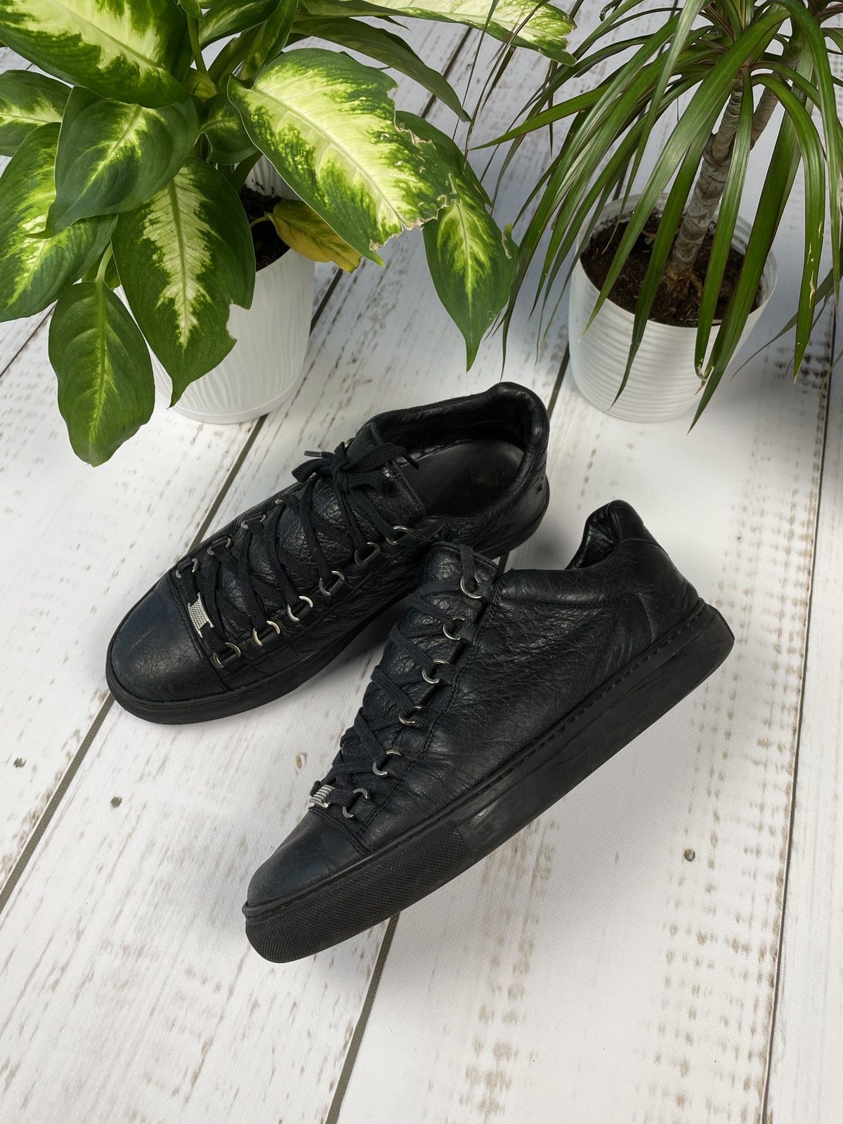 Balenciaga Streetwear Balenciaga Leather Shoes Sneakers Vintage Grailed