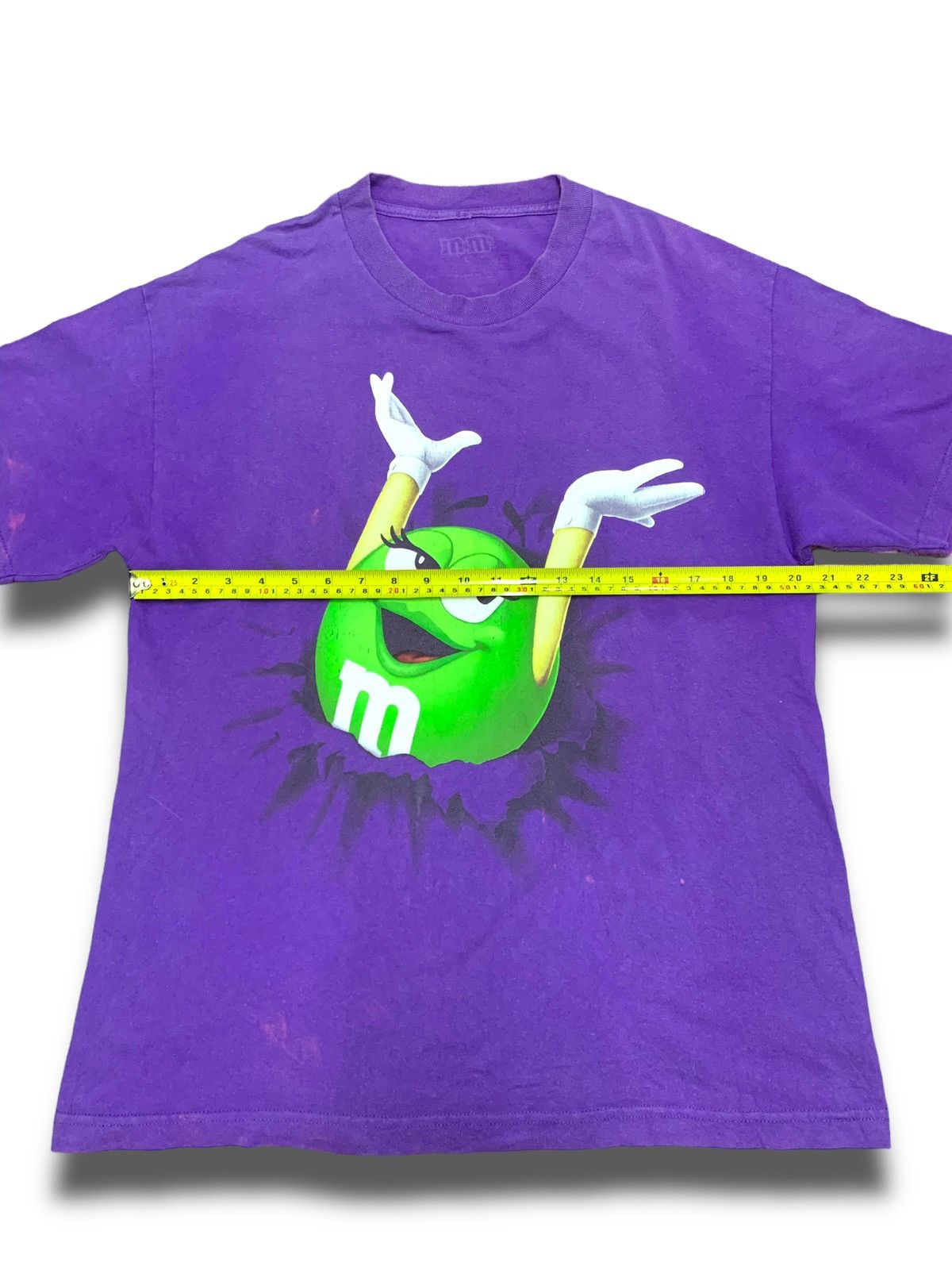 Vintage VINTAGE Y2K Green M&M’s Retro Tee Size US M / EU 48-50 / 2 - 9 Thumbnail