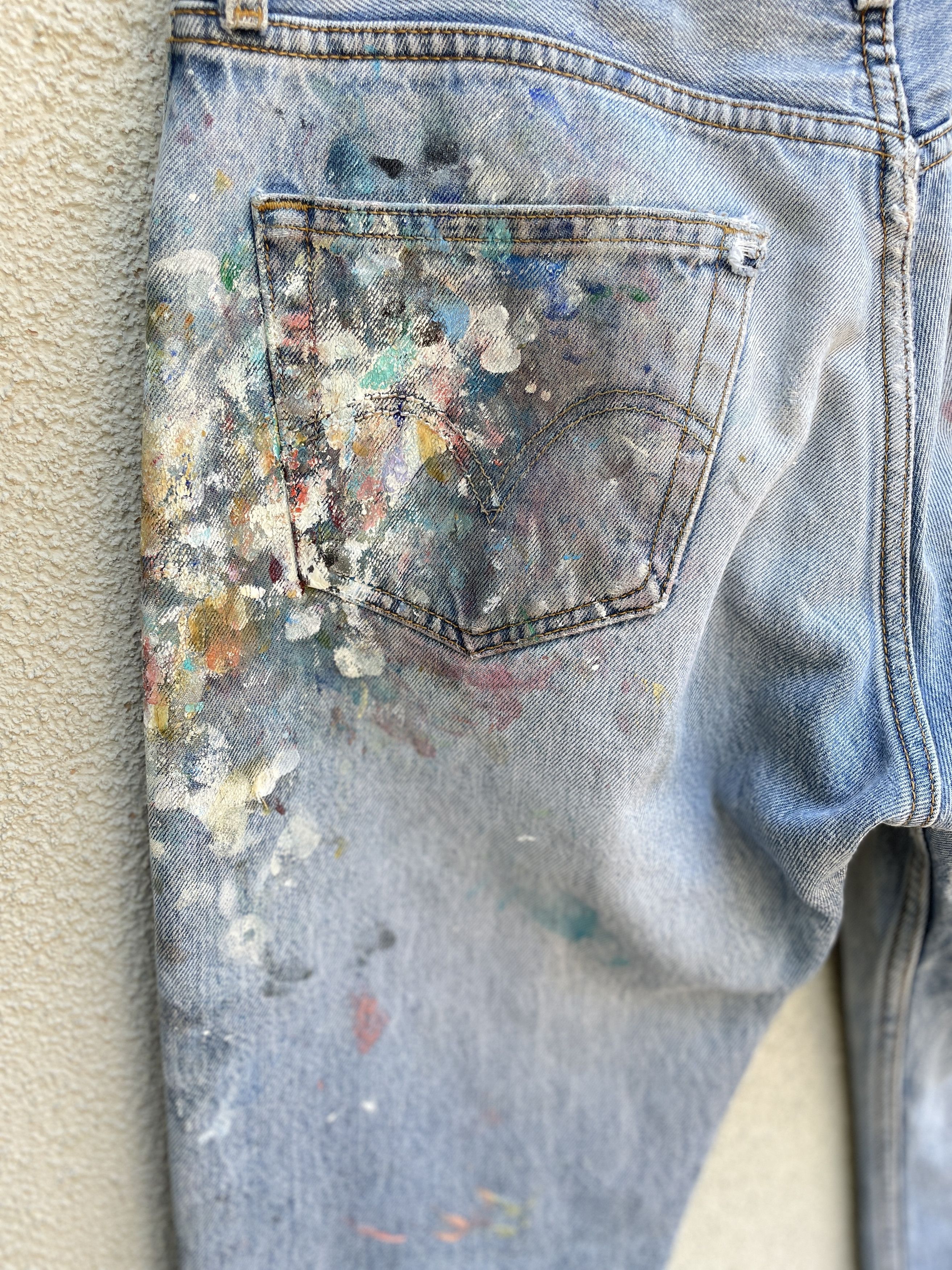Levi's **GRAIL** Authentic Artist's Jeans Size US 35 - 5 Thumbnail