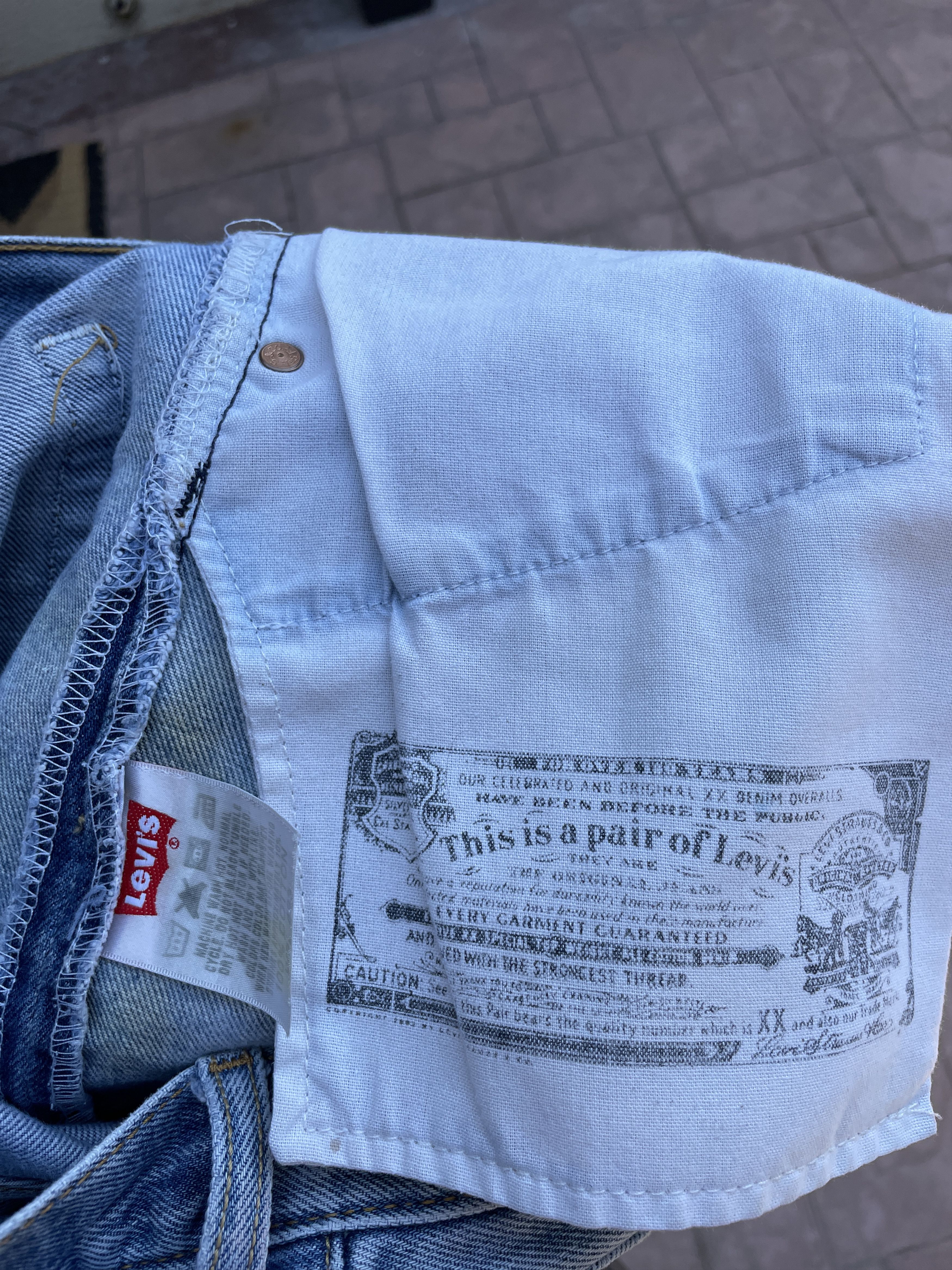 Levi's **GRAIL** Authentic Artist's Jeans Size US 35 - 13 Thumbnail