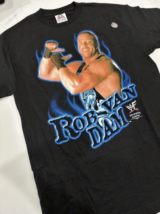 Vintage 2000 WWF Rob Van Dam Van Daminator T-Shirt WWE WCW ECW | Grailed