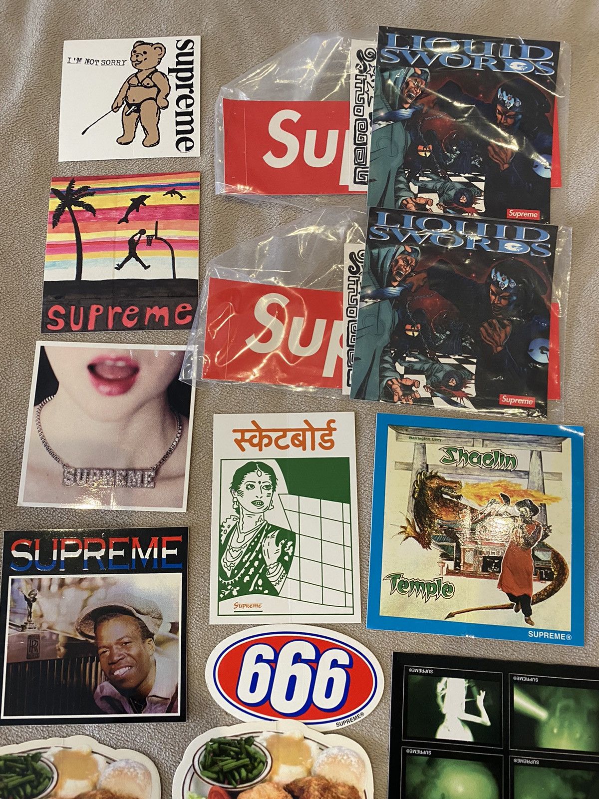 Supreme Supreme Sticker 16 Sticker Lot Size ONE SIZE - 4 Thumbnail