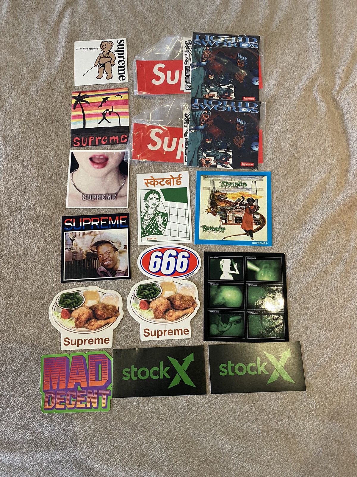 Supreme Supreme Sticker 16 Sticker Lot Size ONE SIZE - 2 Thumbnail