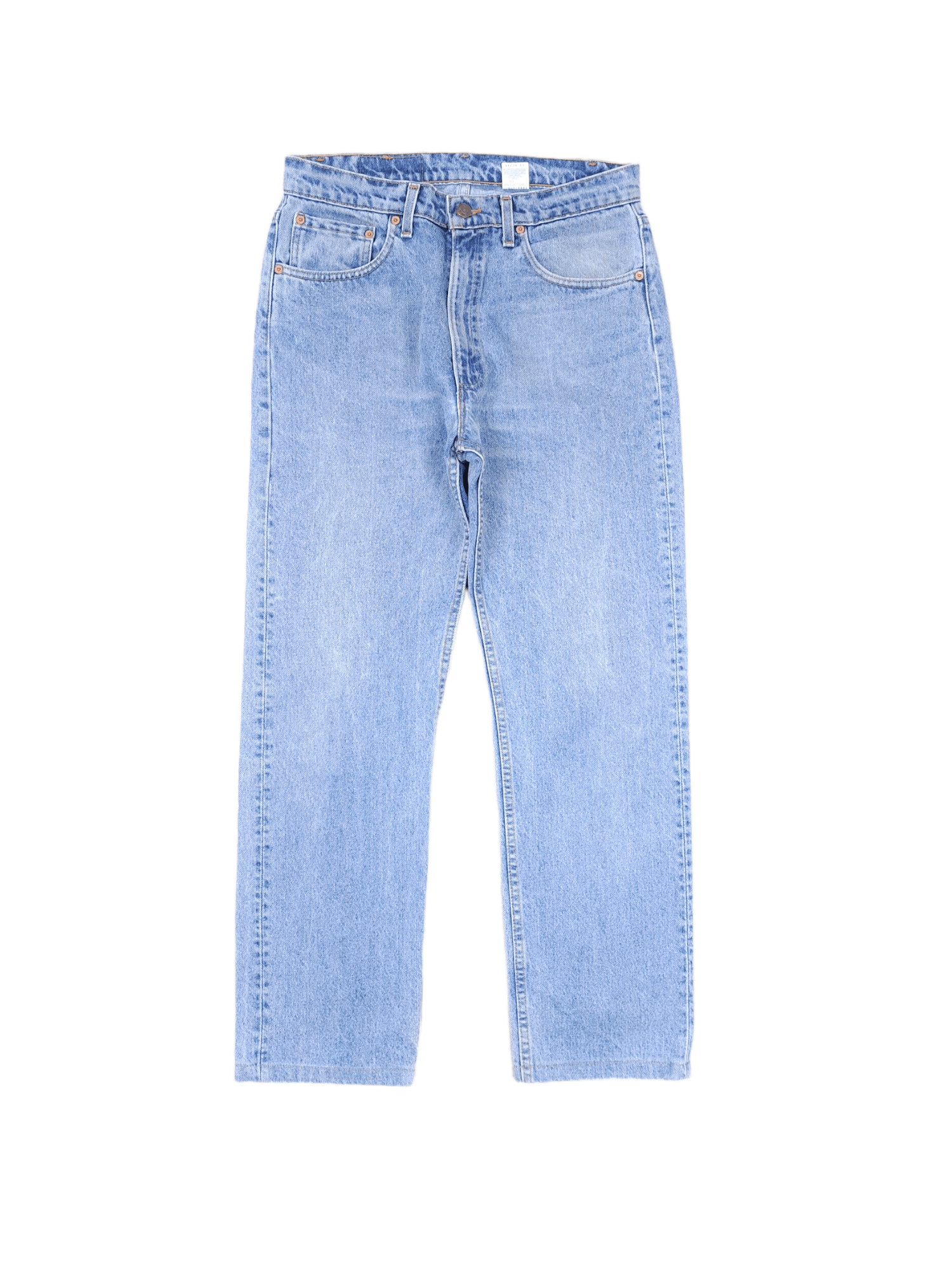 image of Levis x Levis Vintage Clothing 90's Levi's 505 33/32 Vintage Blue Washed Straight Jeans, Men's