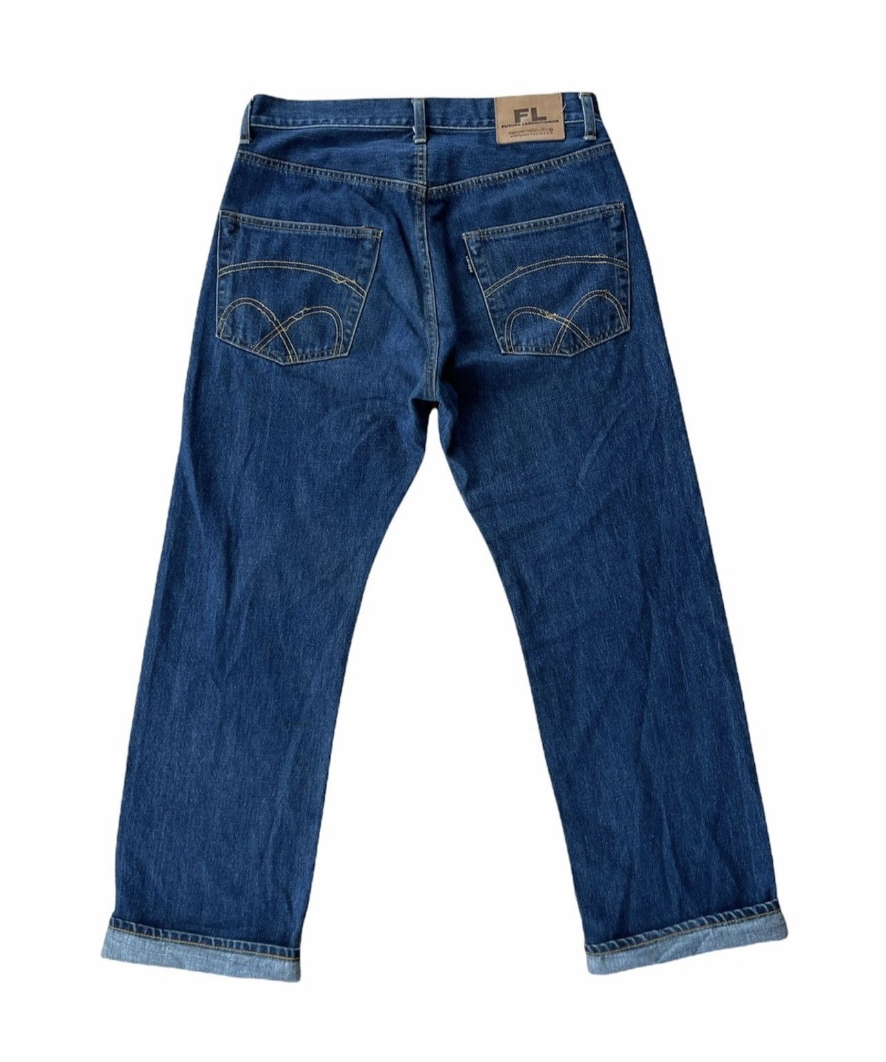 Futura Vintage Futura Laboratories Denime jeans selvedge Size US 33 - 2 Thumbnail