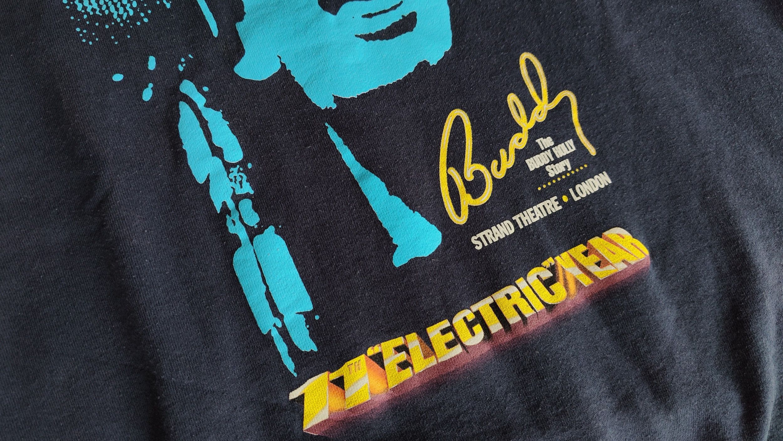 Band Tees × Vintage Buddy Holly Electric Year Strand London Vintage 80s Crewneck Size US XL / EU 56 / 4 - 5 Thumbnail