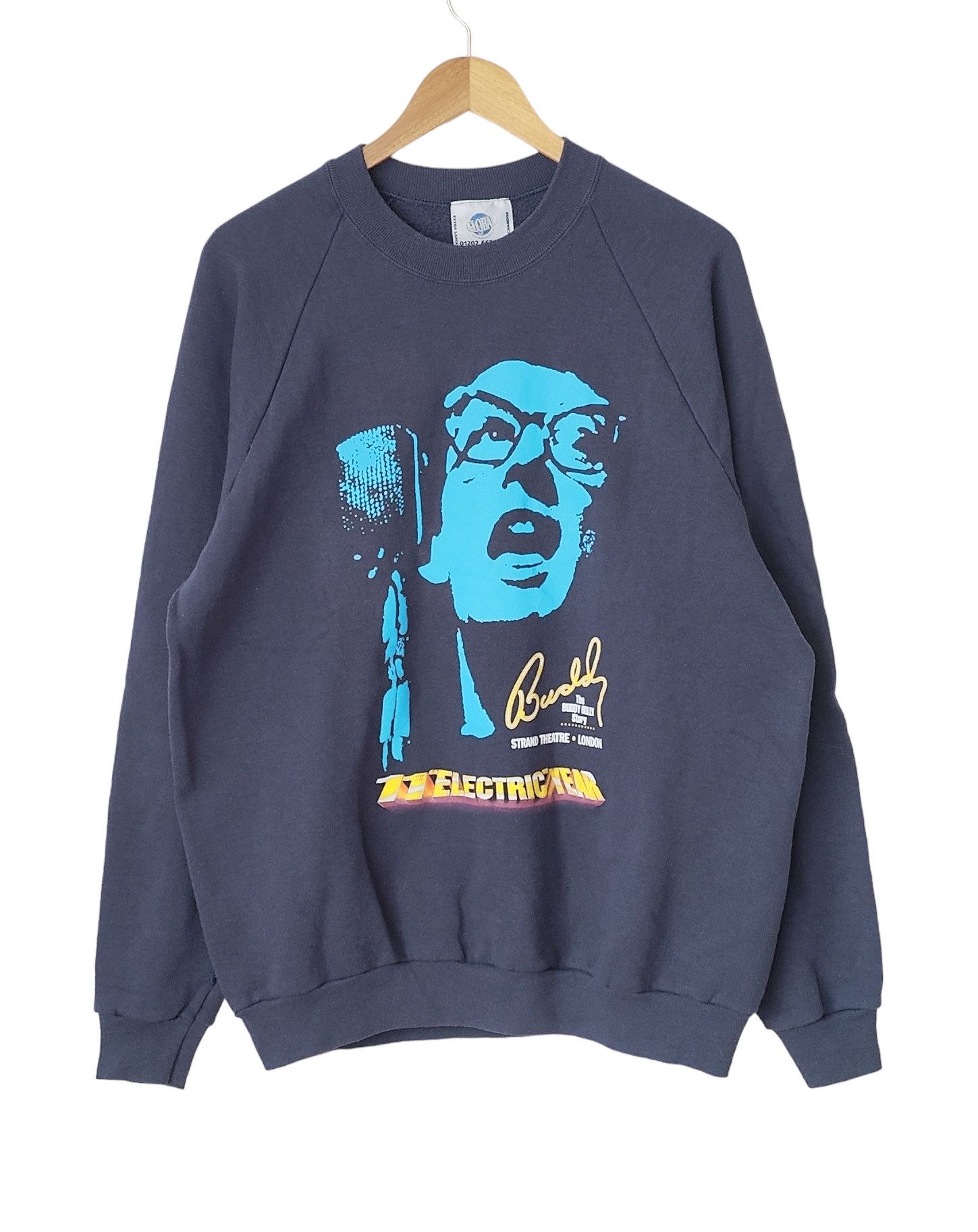 Band Tees × Vintage Buddy Holly Electric Year Strand London Vintage 80s Crewneck Size US XL / EU 56 / 4 - 1 Thumbnail