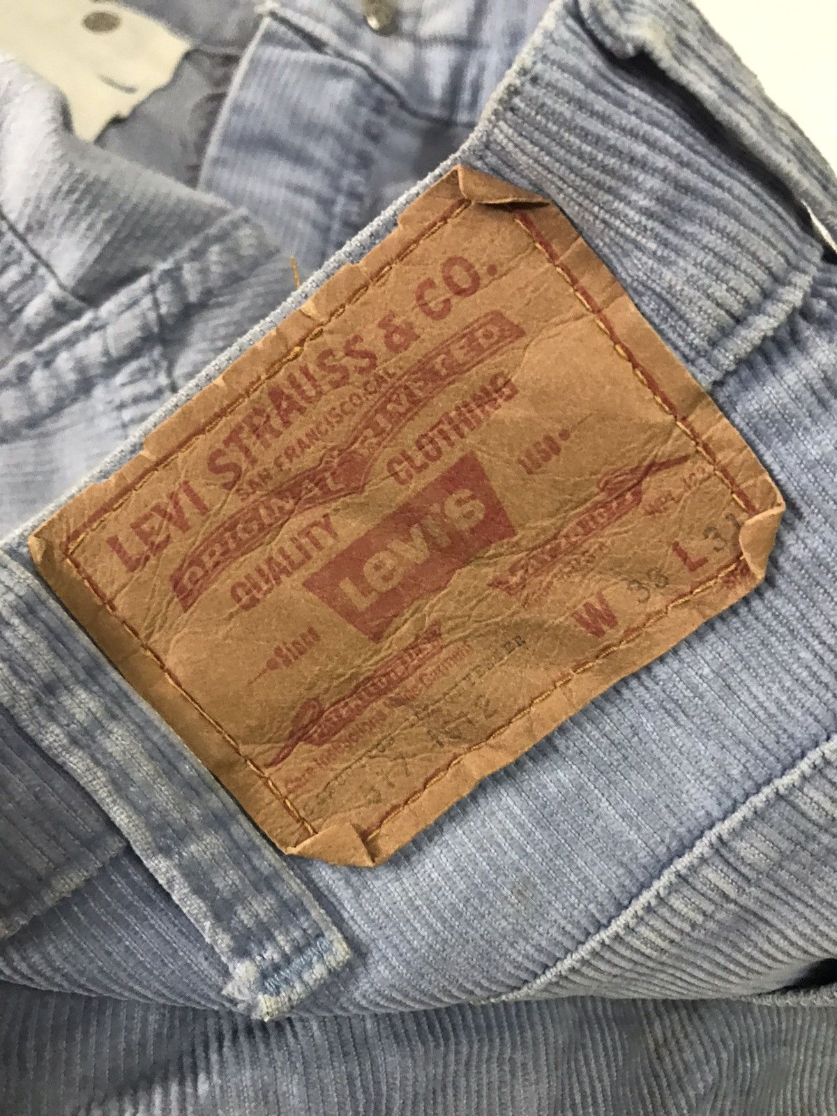 Levi's RARE 🔥Vintage 70’ Levis 517 Bootcut Corduroy Pant Size US 32 / EU 48 - 21 Thumbnail