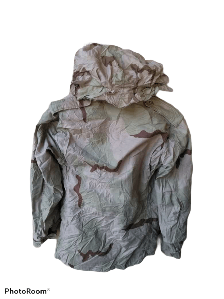 Vintage FIELD DESERT CAMOUFLAGE 3 COLOURS Size US S / EU 44-46 / 1 - 2 Thumbnail
