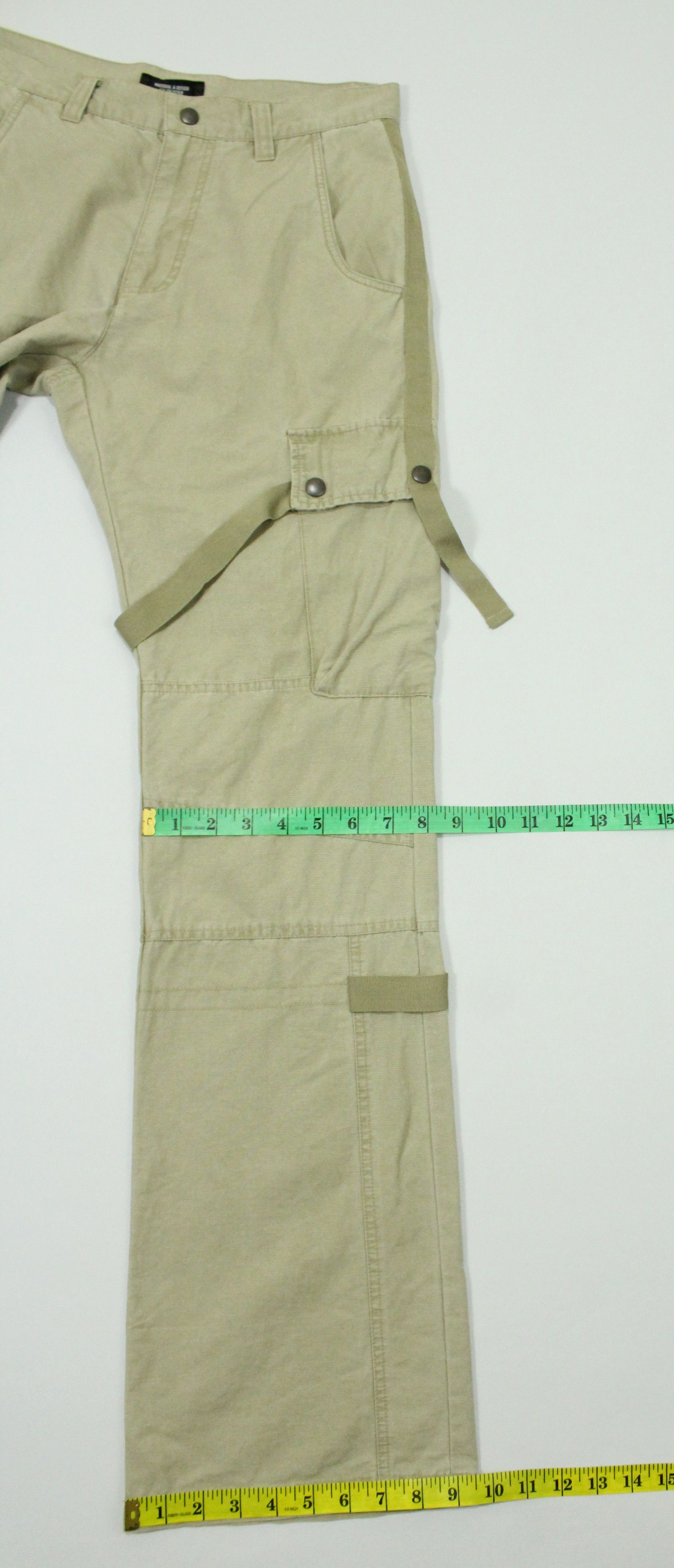 Vintage Bondage MOSSIMO Pants Cargos Parachute Bootcut Flared Size US 30 / EU 46 - 22 Thumbnail
