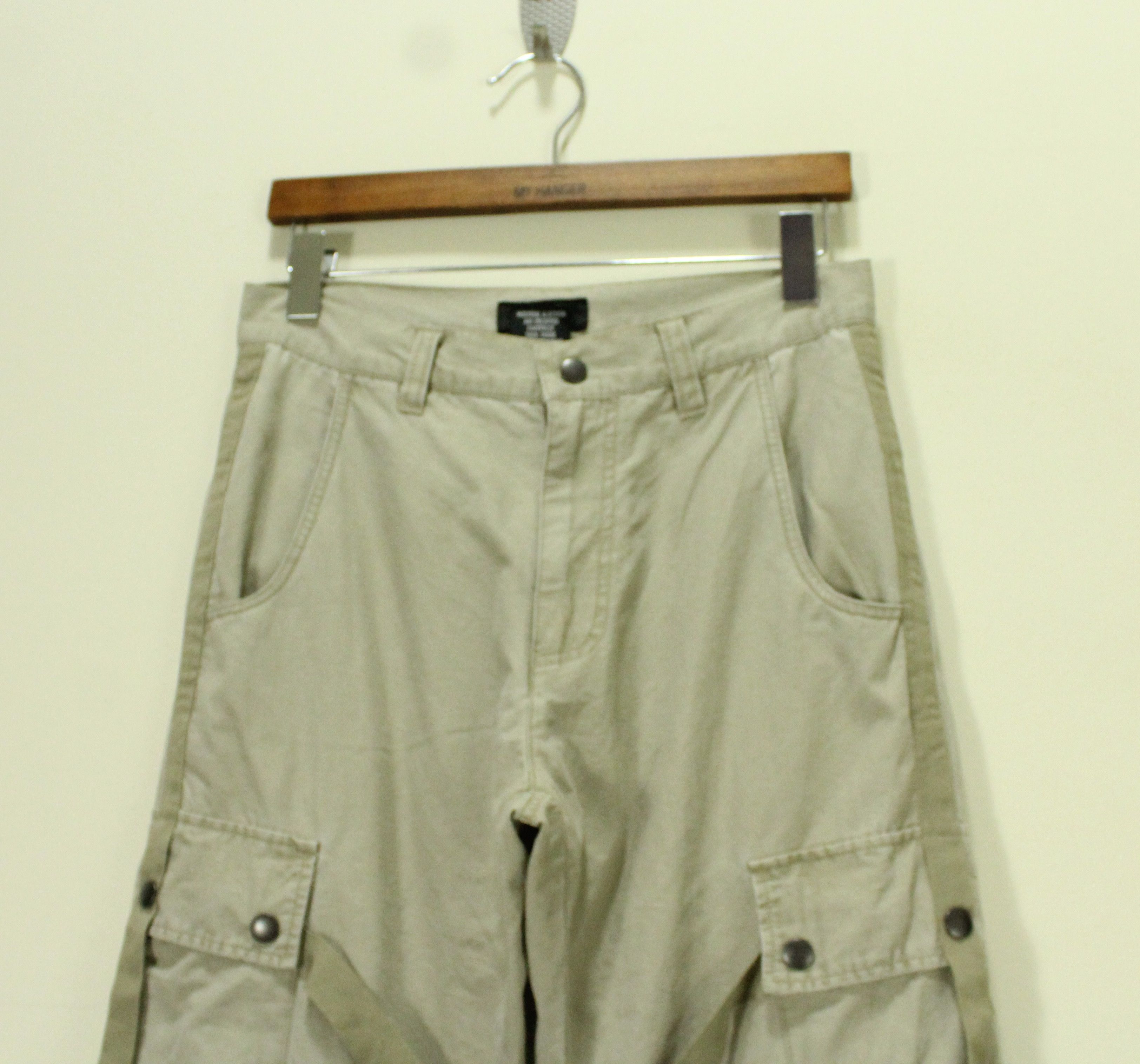 Vintage Bondage MOSSIMO Pants Cargos Parachute Bootcut Flared Size US 30 / EU 46 - 2 Thumbnail