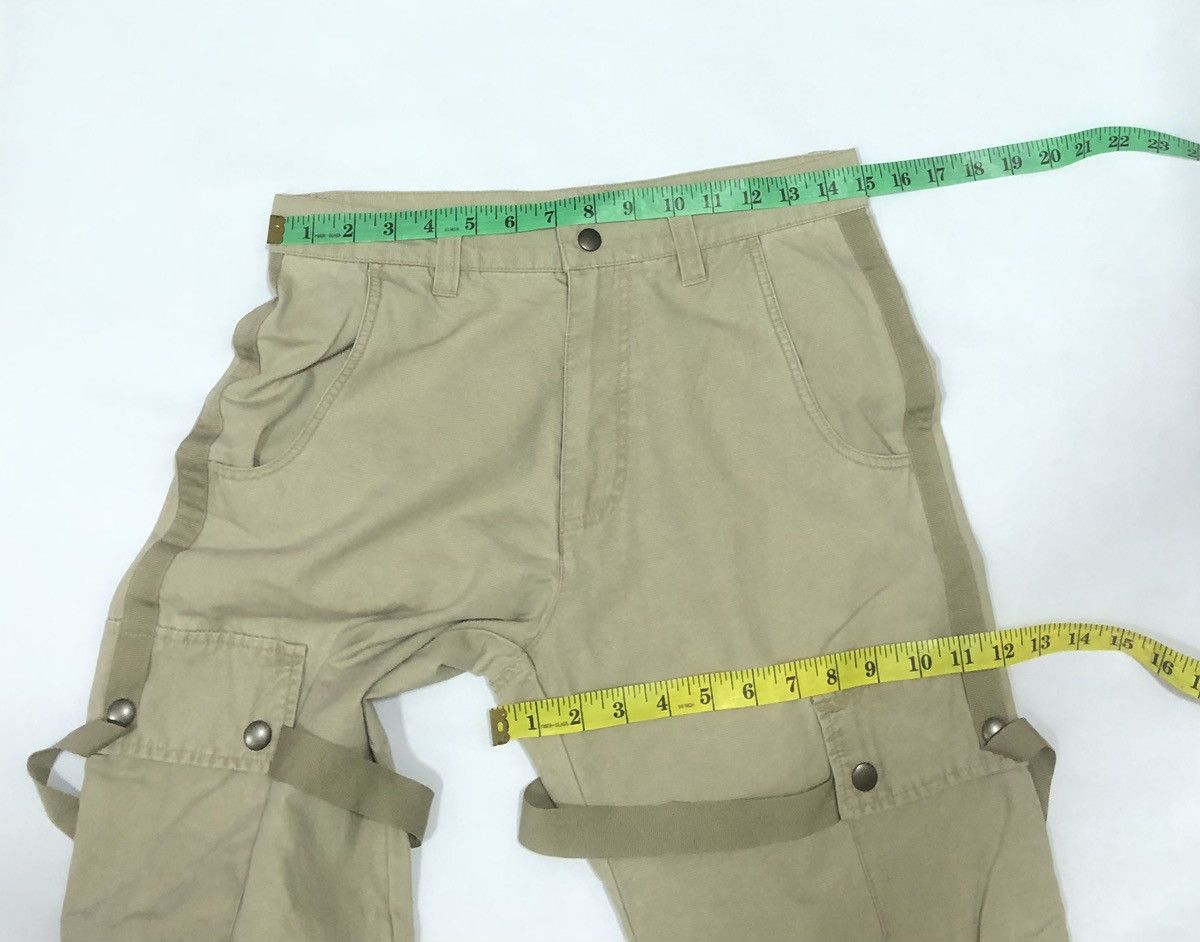 Vintage Bondage MOSSIMO Pants Cargos Parachute Bootcut Flared Size US 30 / EU 46 - 19 Thumbnail