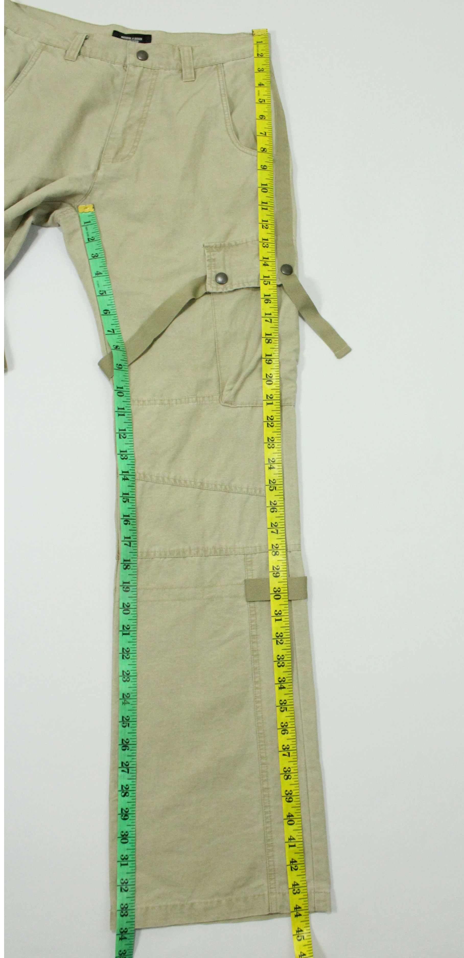 Vintage Bondage MOSSIMO Pants Cargos Parachute Bootcut Flared Size US 30 / EU 46 - 21 Thumbnail
