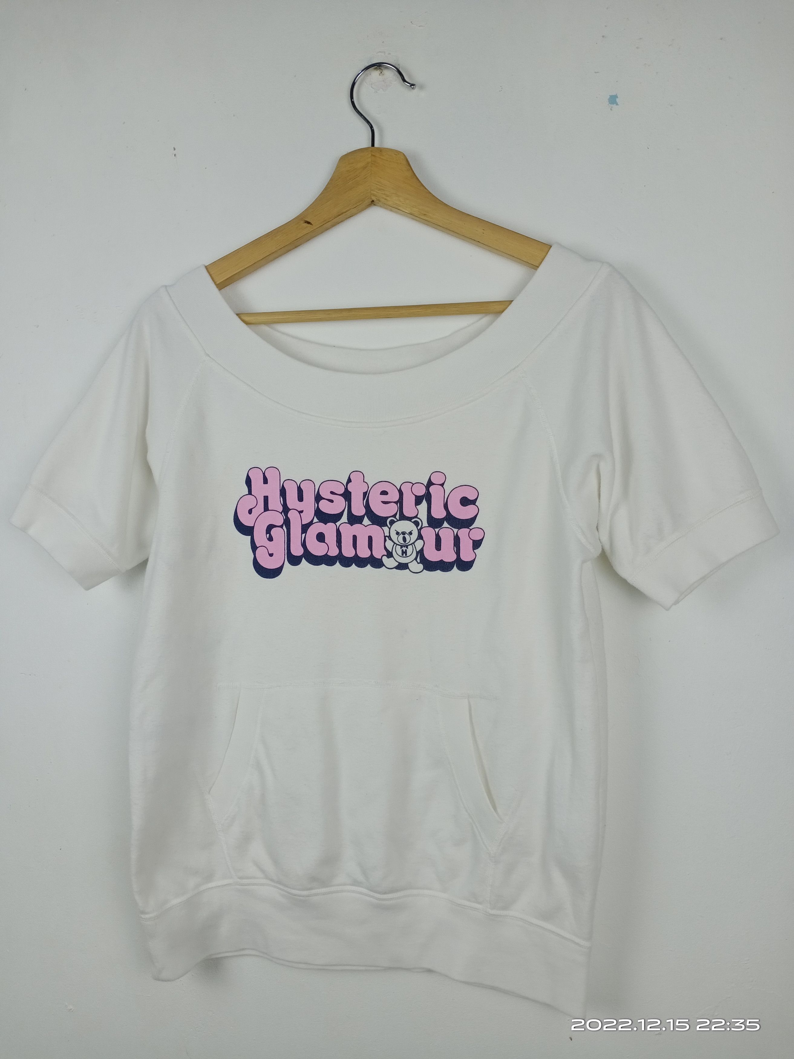 Hysteric Glamour 💥RARE💥Vintage Hysteric Glamour Crop Top Sweatshirt Size S / US 4 / IT 40 - 3 Thumbnail