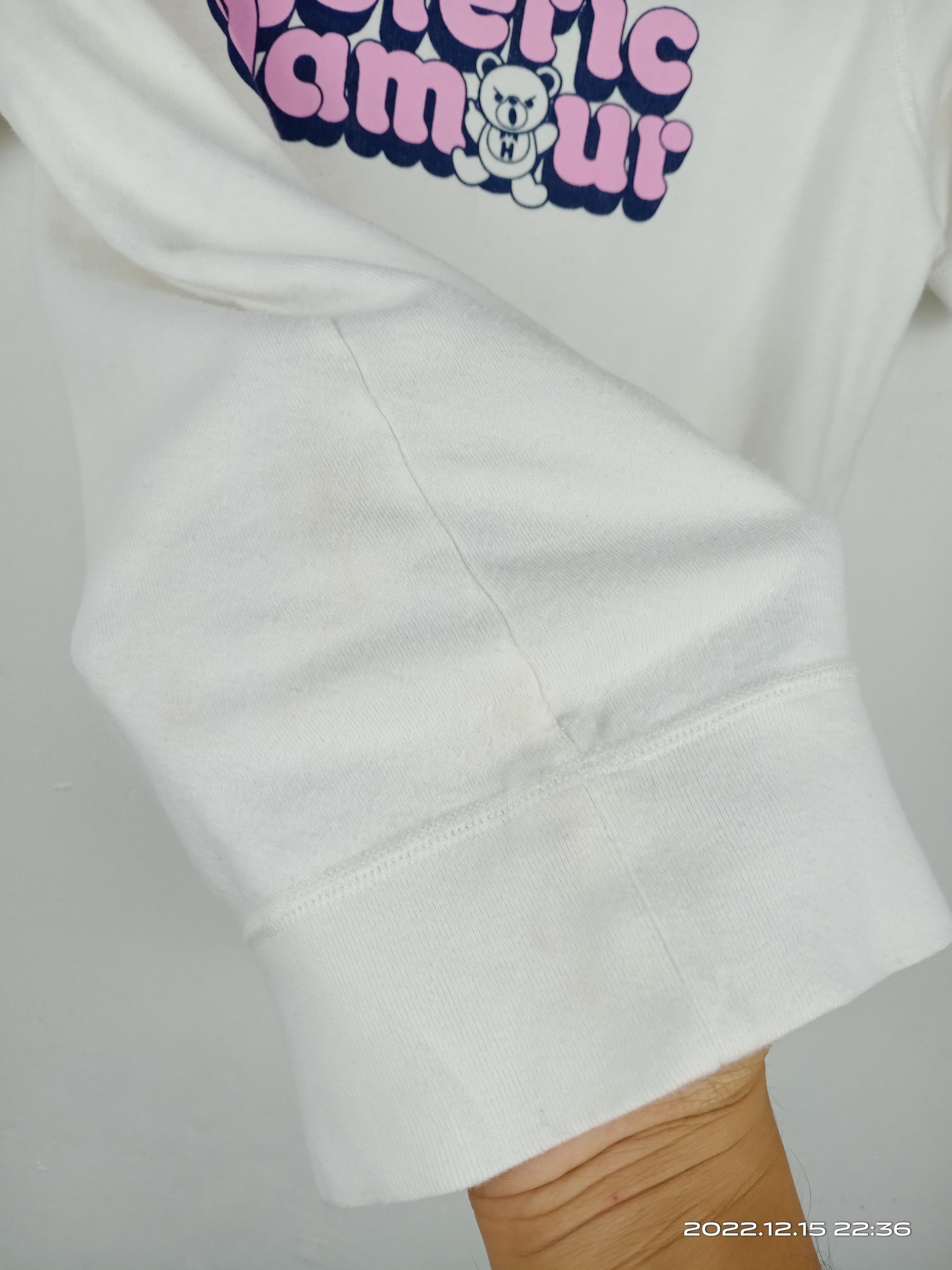 Hysteric Glamour 💥RARE💥Vintage Hysteric Glamour Crop Top Sweatshirt Size S / US 4 / IT 40 - 4 Thumbnail