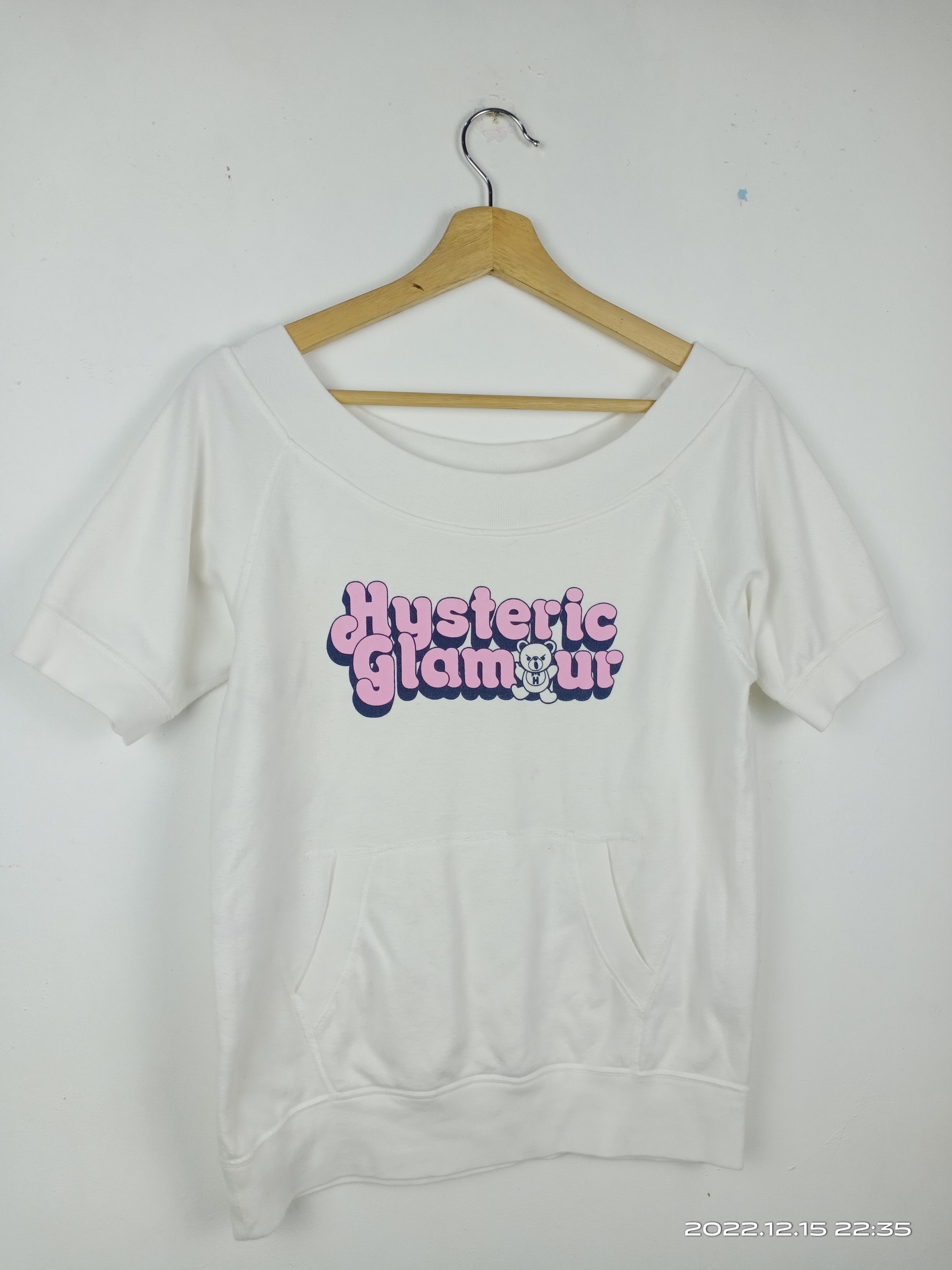 Hysteric Glamour 💥RARE💥Vintage Hysteric Glamour Crop Top Sweatshirt Size S / US 4 / IT 40 - 2 Thumbnail