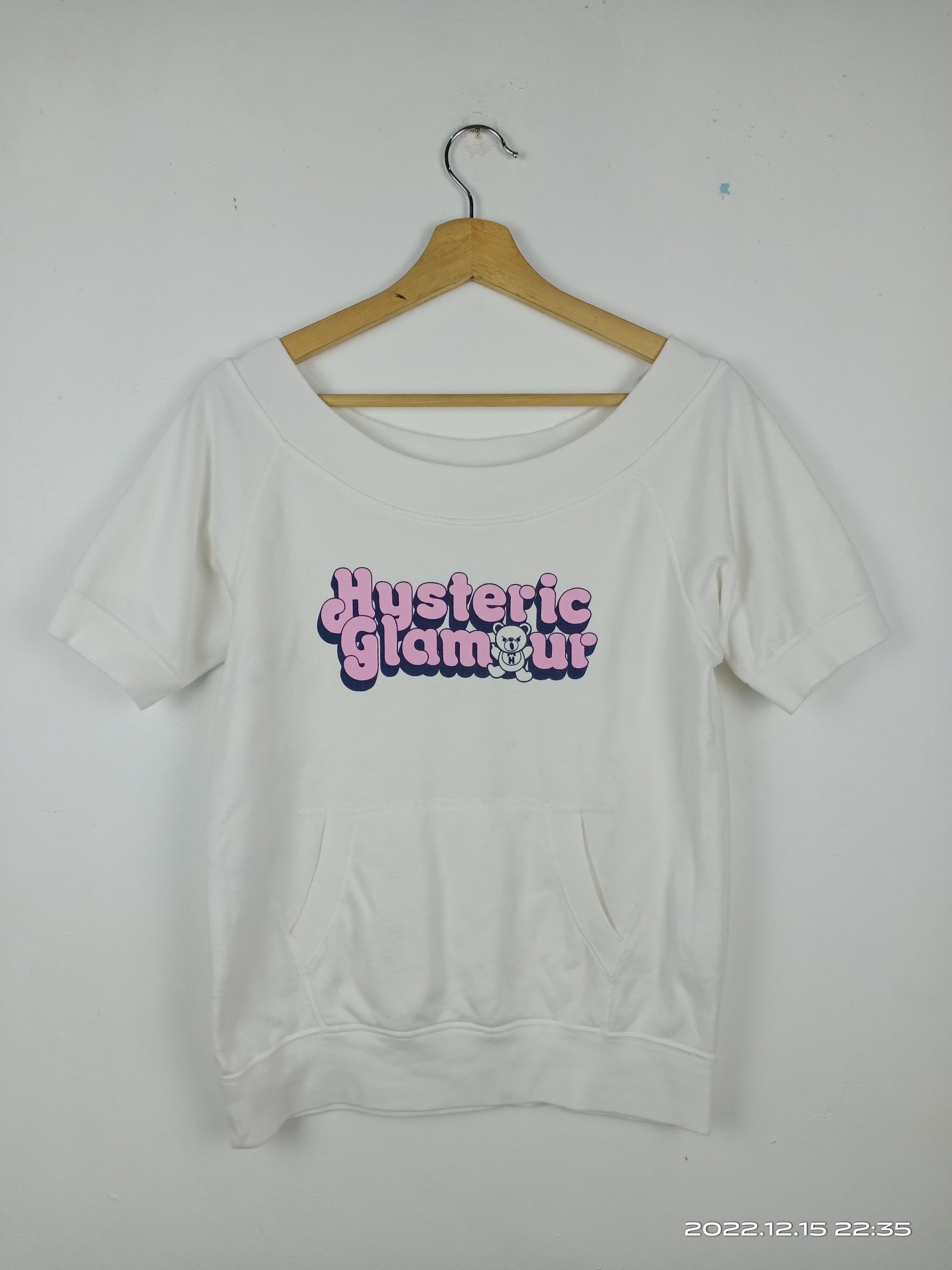 Hysteric Glamour 💥RARE💥Vintage Hysteric Glamour Crop Top Sweatshirt Size S / US 4 / IT 40 - 1 Thumbnail