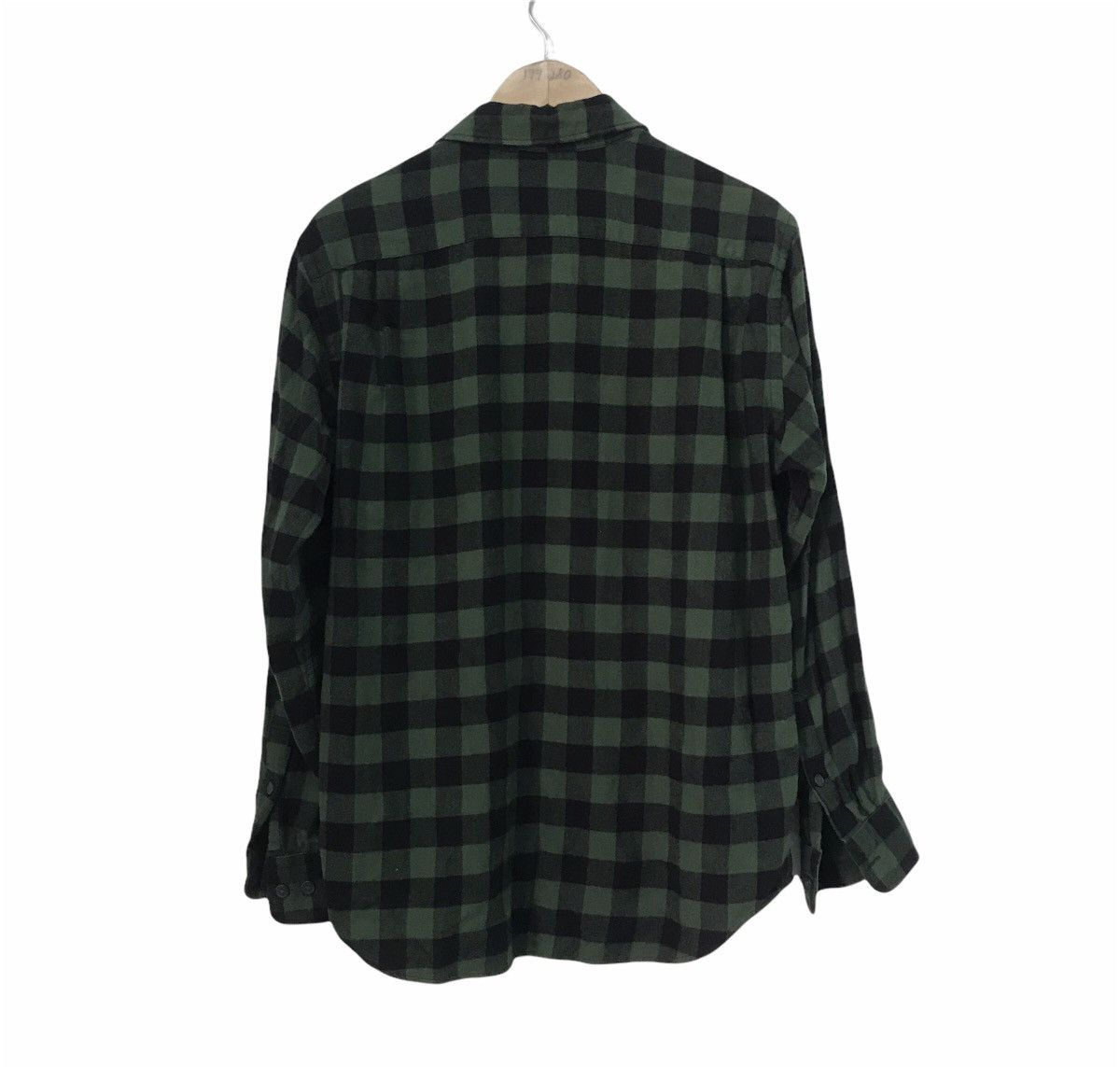 Flannel Nice❗️Uniqlo Flannel Button Up Shirt Green Size US L / EU 52-54 / 3 - 2 Thumbnail