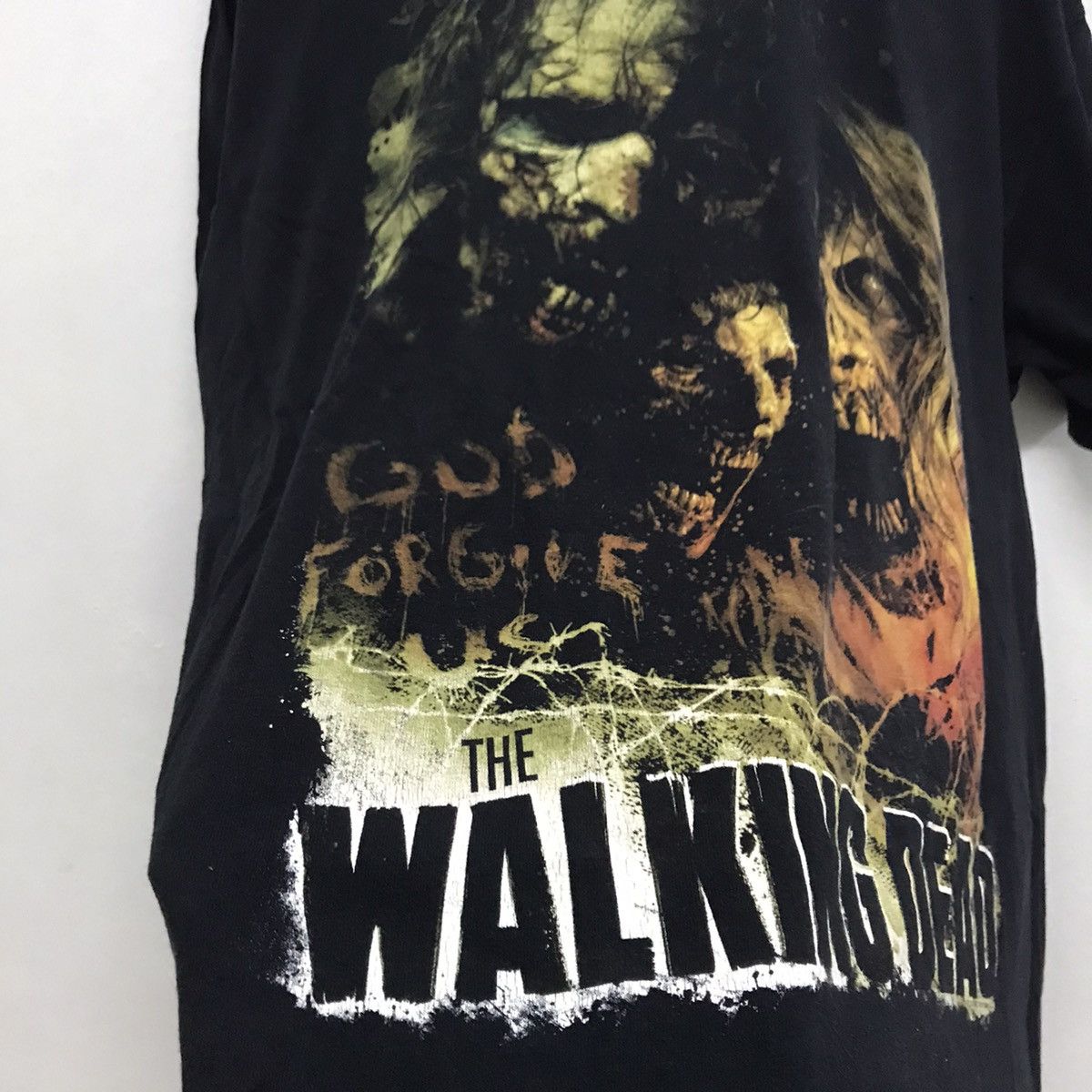 Vintage Vintage The Walking Dead Horror Movie T-shirt Size US XL / EU 56 / 4 - 7 Thumbnail
