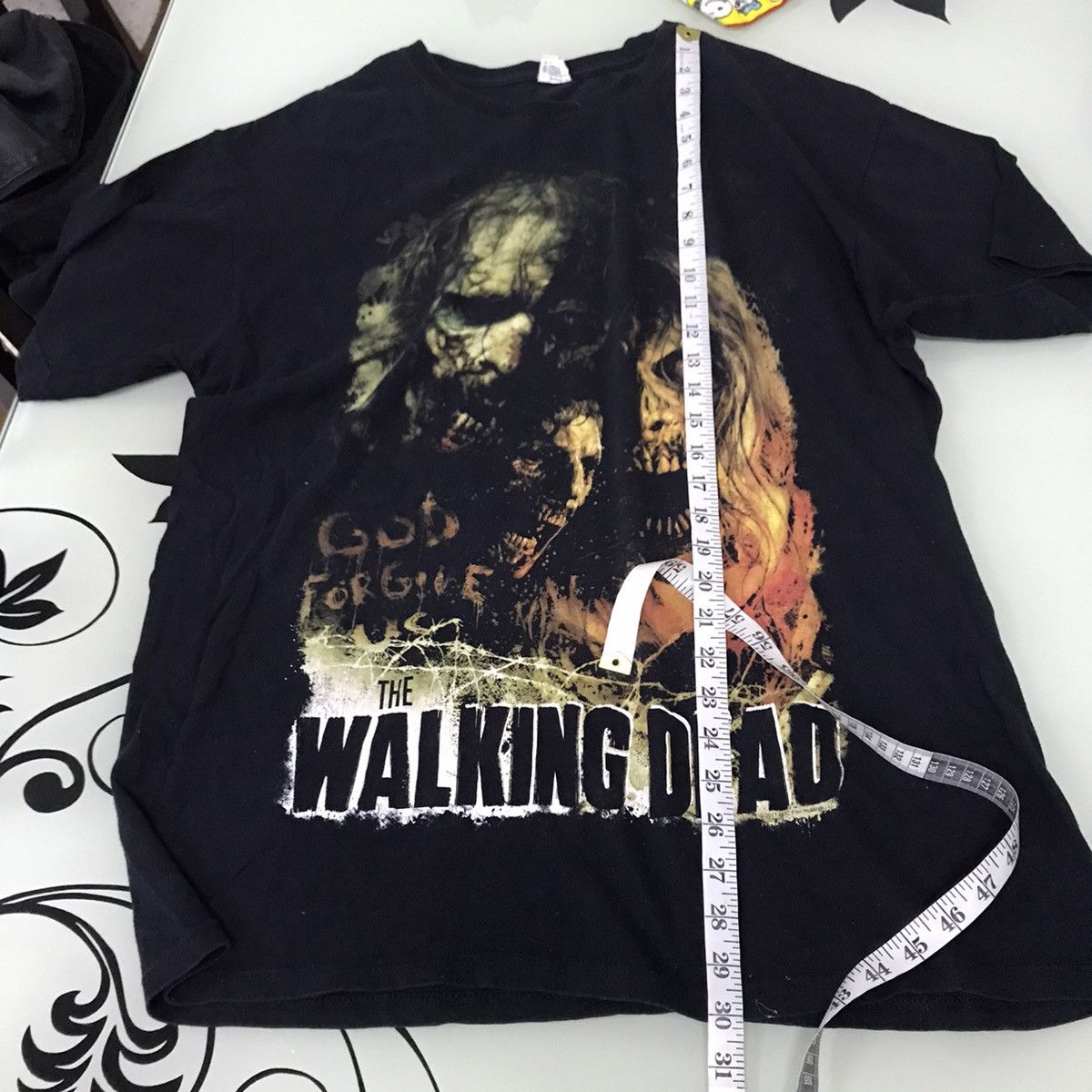 Vintage Vintage The Walking Dead Horror Movie T-shirt Size US XL / EU 56 / 4 - 14 Thumbnail