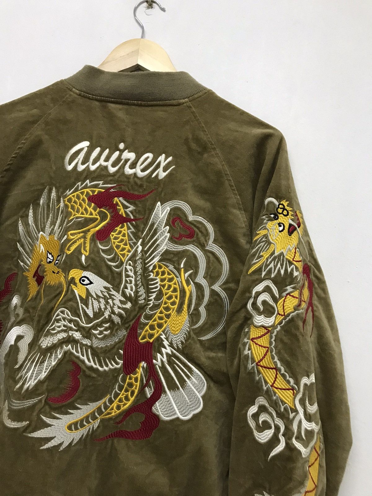 Avirex Vintage Avirex Sukajan Embroidery Dragon Reversible Jacket Size US L / EU 52-54 / 3 - 14 Thumbnail