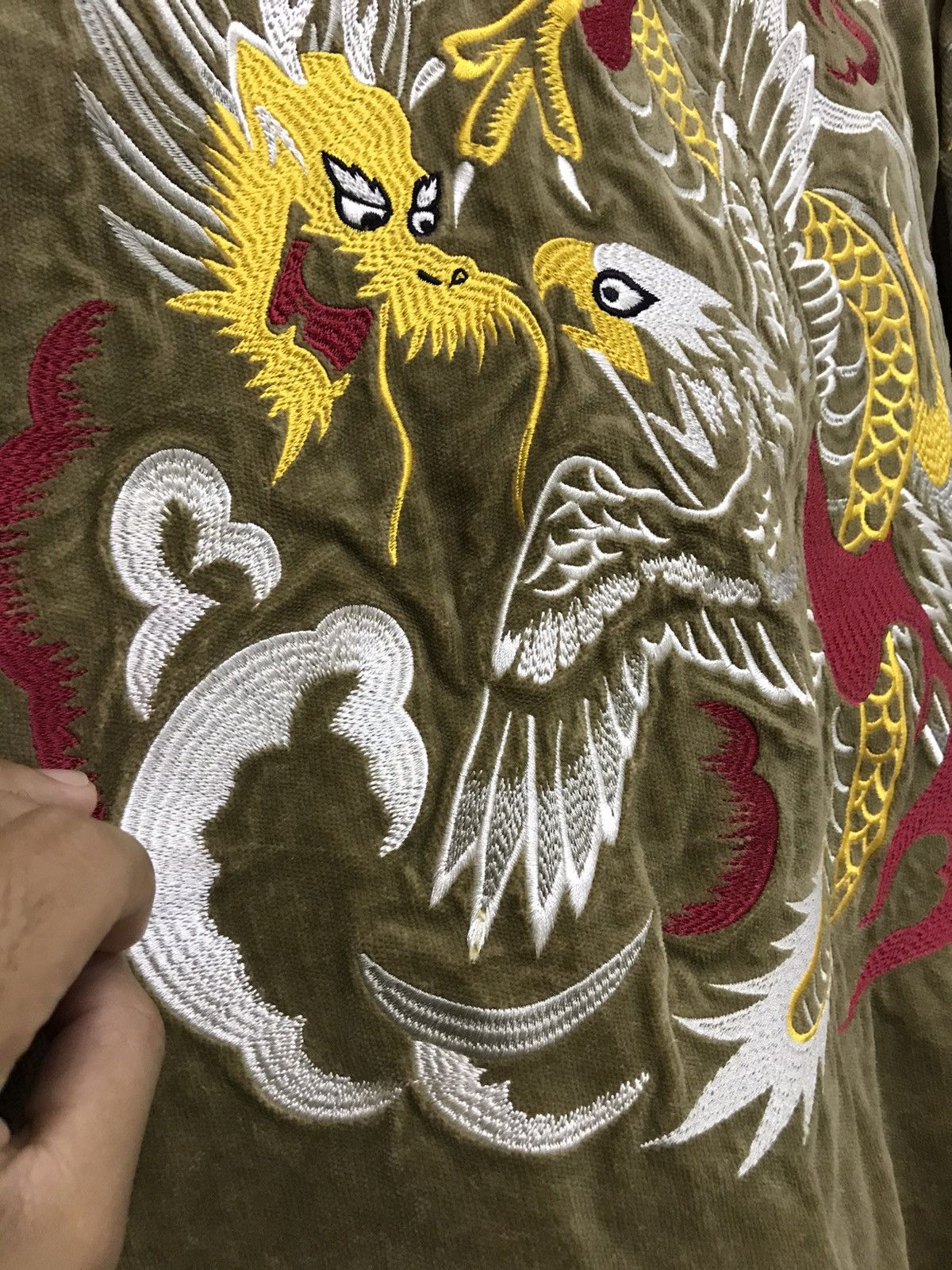 Avirex Vintage Avirex Sukajan Embroidery Dragon Reversible Jacket Size US L / EU 52-54 / 3 - 13 Thumbnail