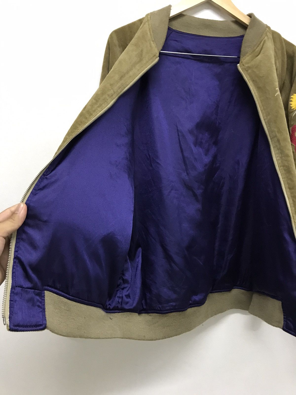 Avirex Vintage Avirex Sukajan Embroidery Dragon Reversible Jacket Size US L / EU 52-54 / 3 - 15 Thumbnail