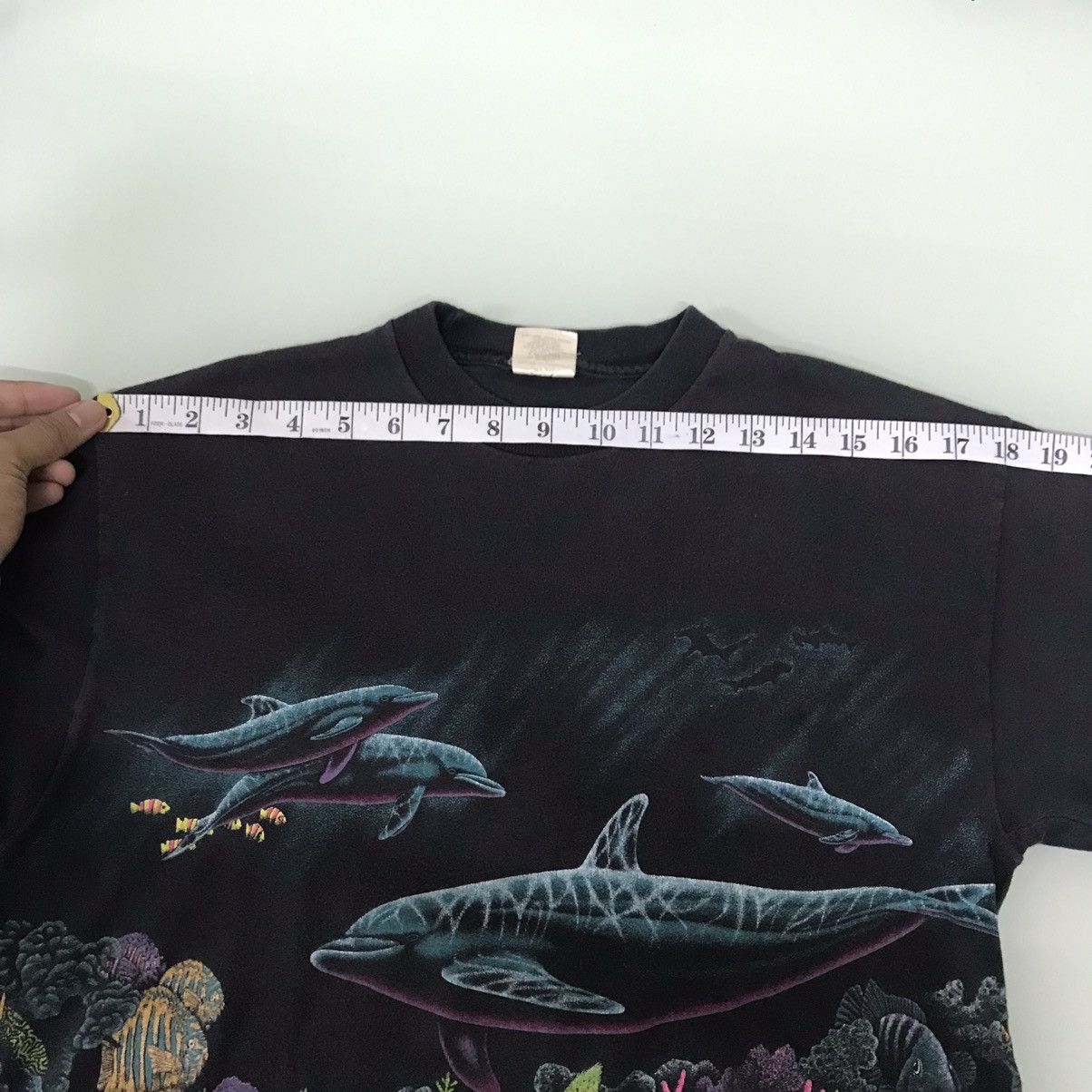 Habitat Vintage 92s Habitat Marine Life T-shirt Size US S / EU 44-46 / 1 - 15 Thumbnail