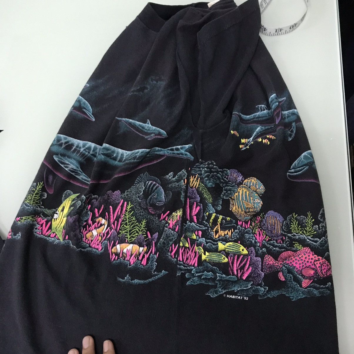 Habitat Vintage 92s Habitat Marine Life T-shirt Size US S / EU 44-46 / 1 - 12 Thumbnail