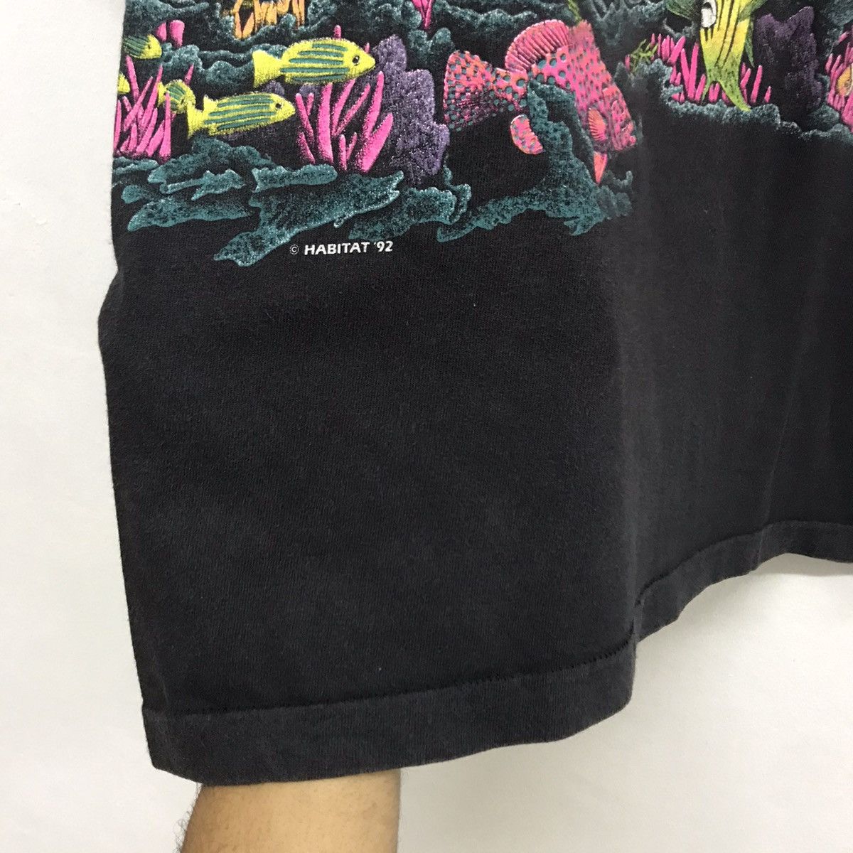 Habitat Vintage 92s Habitat Marine Life T-shirt Size US S / EU 44-46 / 1 - 9 Thumbnail