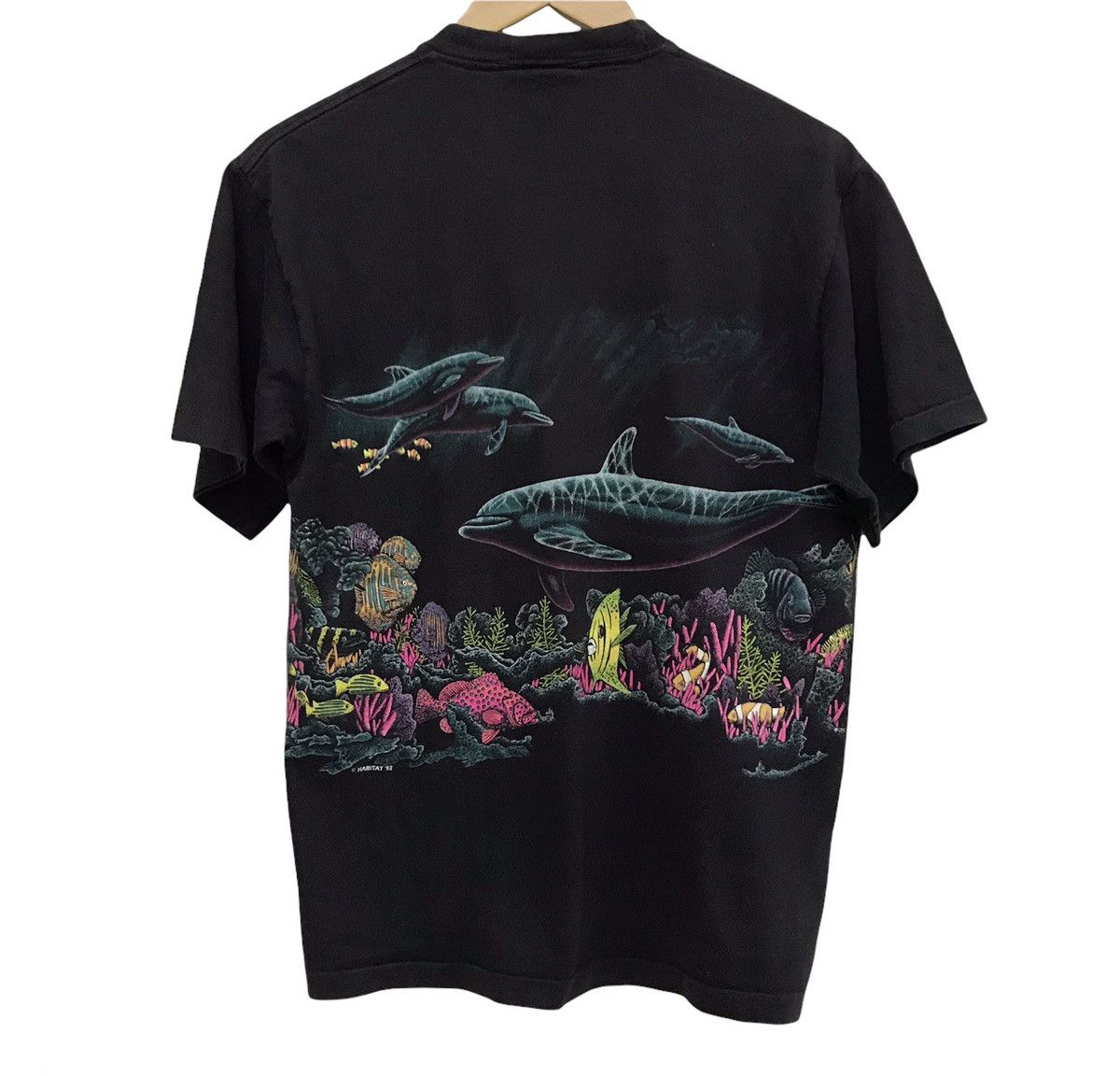 Habitat Vintage 92s Habitat Marine Life T-shirt Size US S / EU 44-46 / 1 - 2 Thumbnail