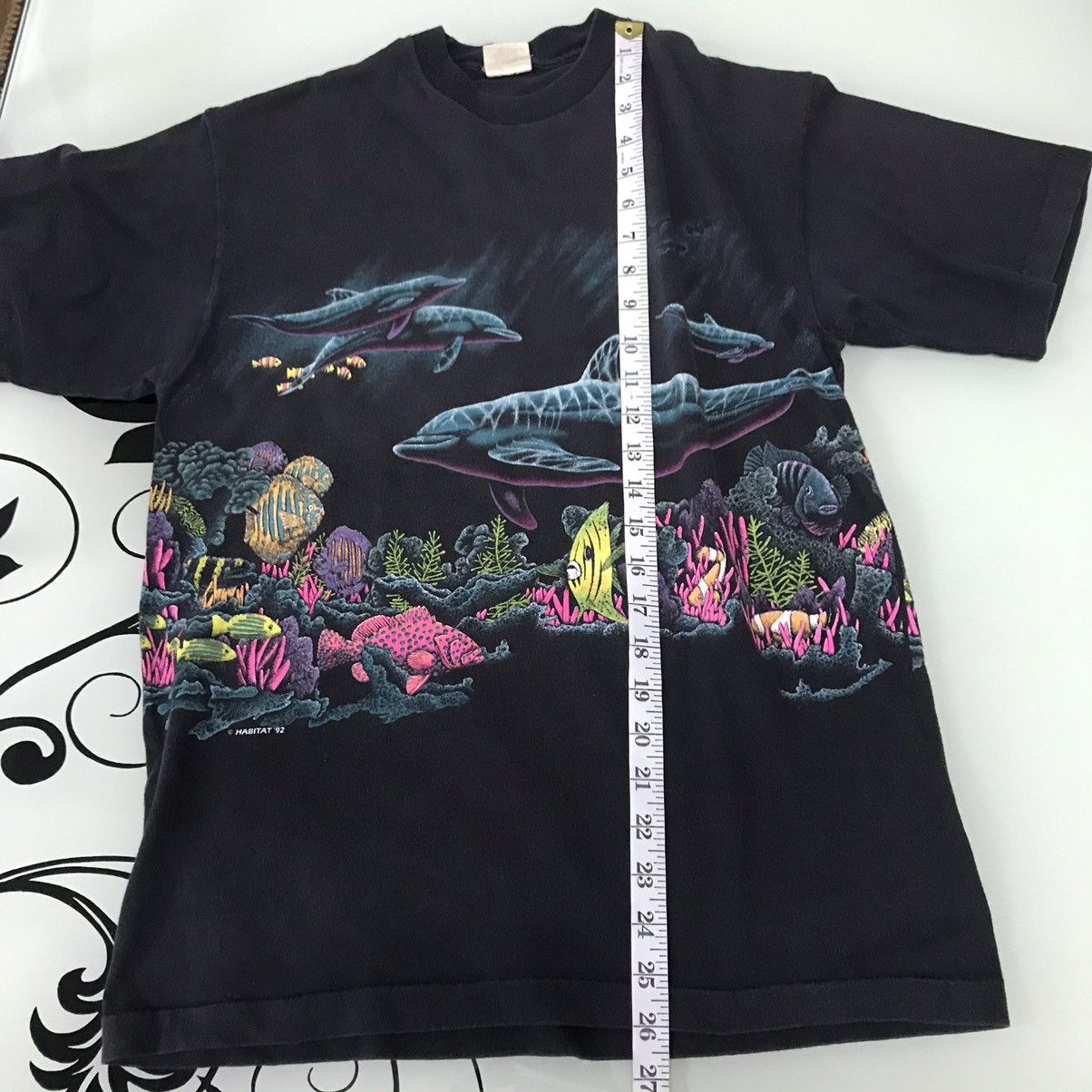 Habitat Vintage 92s Habitat Marine Life T-shirt Size US S / EU 44-46 / 1 - 16 Thumbnail