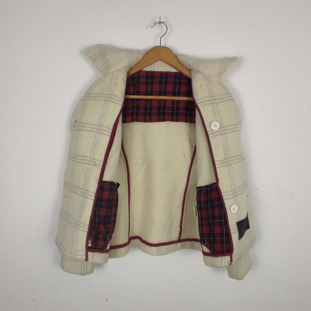 Levi's Levis Redloop Checkered Fleece Winter Coat Jacket Size US S / EU 44-46 / 1 - 4 Thumbnail