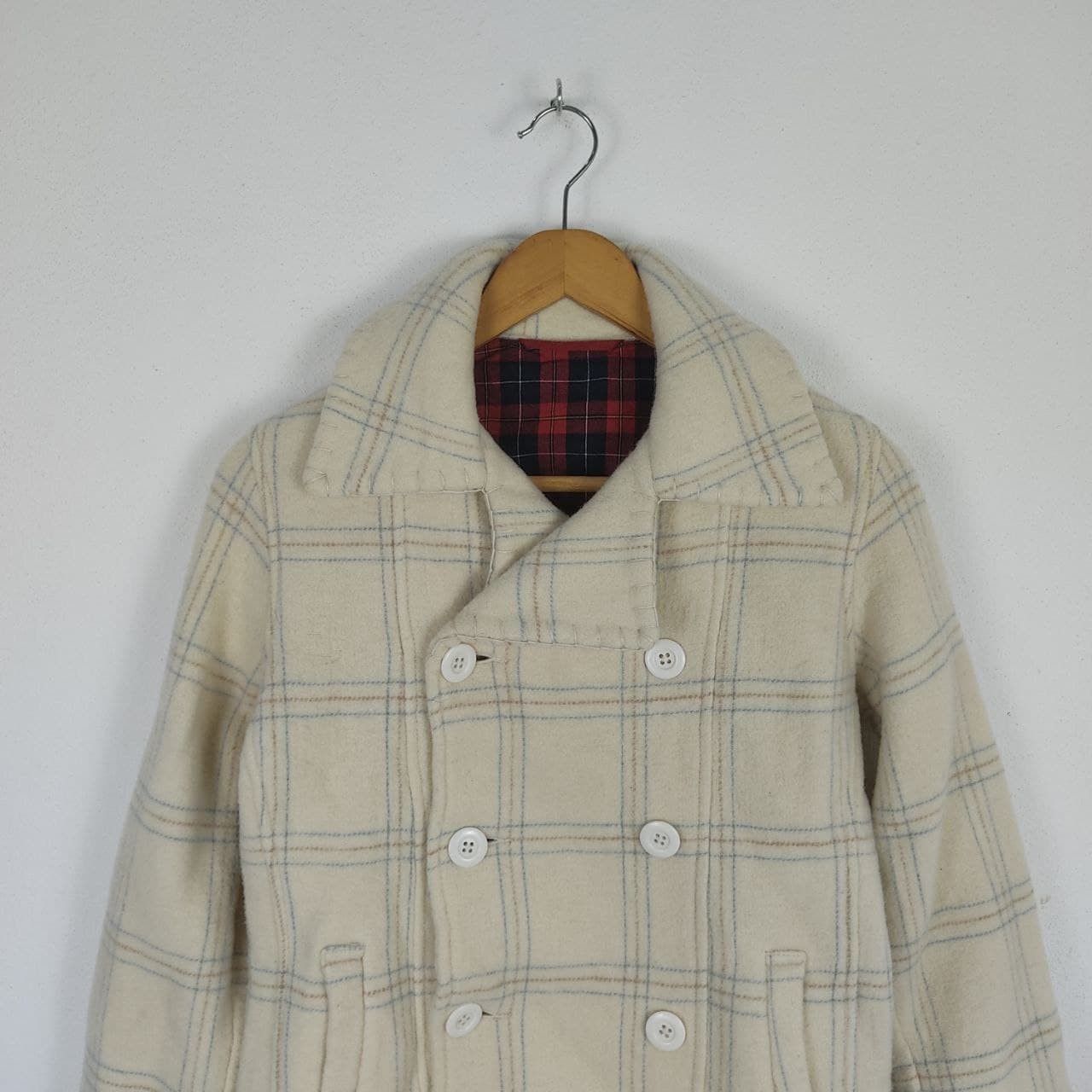 Levi's Levis Redloop Checkered Fleece Winter Coat Jacket Size US S / EU 44-46 / 1 - 3 Thumbnail