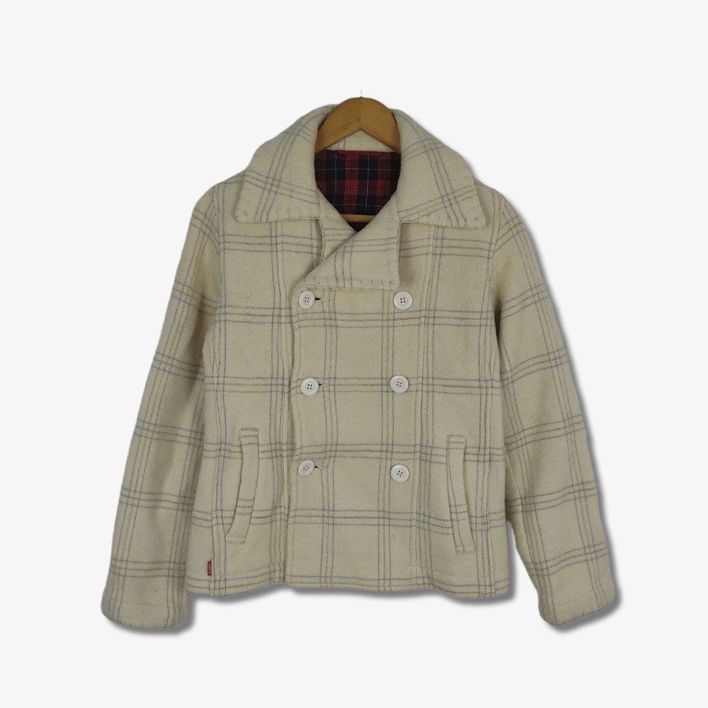 Levi's Levis Redloop Checkered Fleece Winter Coat Jacket Size US S / EU 44-46 / 1 - 1 Thumbnail