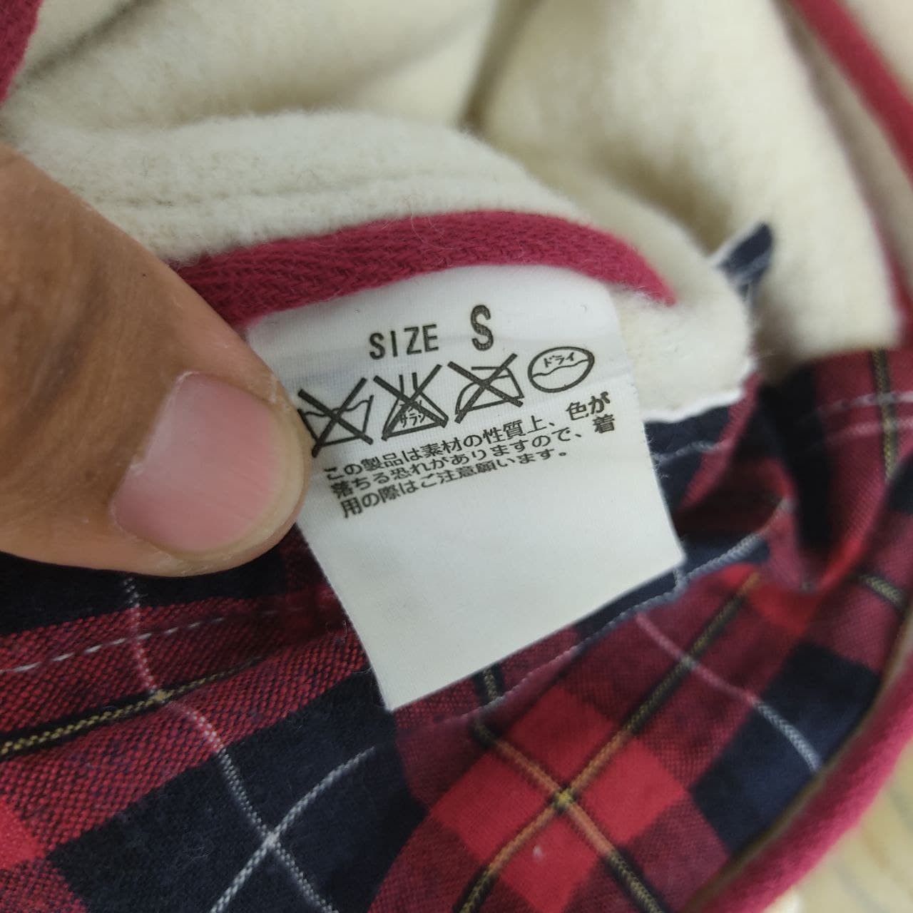 Levi's Levis Redloop Checkered Fleece Winter Coat Jacket Size US S / EU 44-46 / 1 - 8 Thumbnail