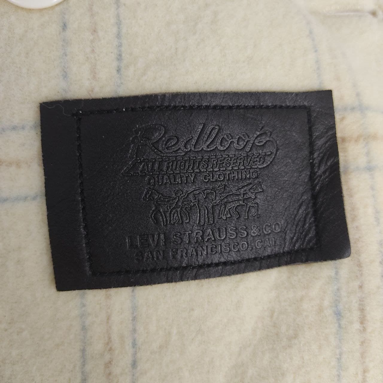 Levi's Levis Redloop Checkered Fleece Winter Coat Jacket Size US S / EU 44-46 / 1 - 7 Thumbnail