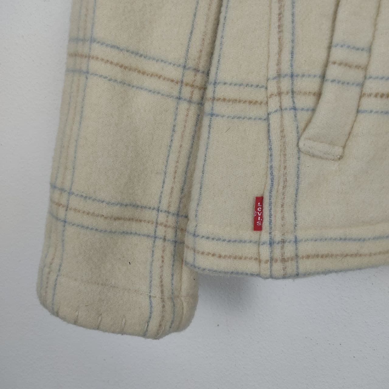 Levi's Levis Redloop Checkered Fleece Winter Coat Jacket Size US S / EU 44-46 / 1 - 5 Thumbnail
