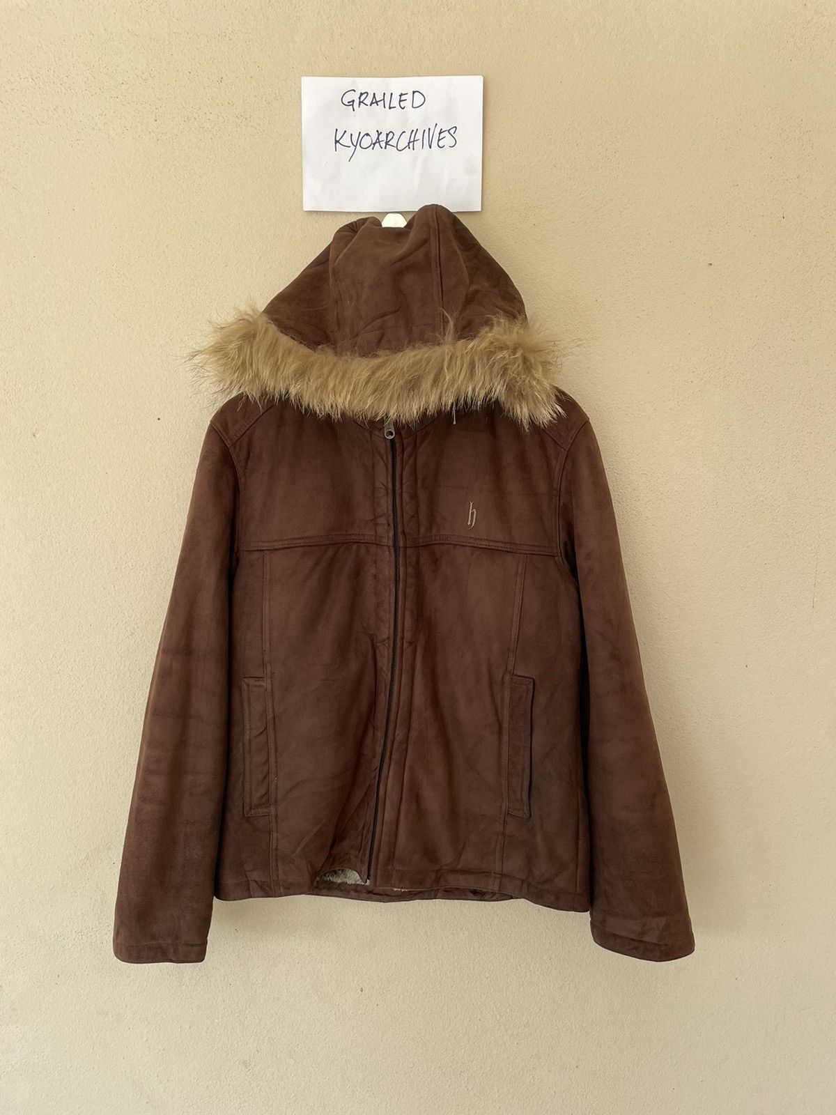 Japanese Brand × Vintage DJ HONDA SHEARLING JACKET Size US M / EU 48-50 / 2 - 1 Thumbnail